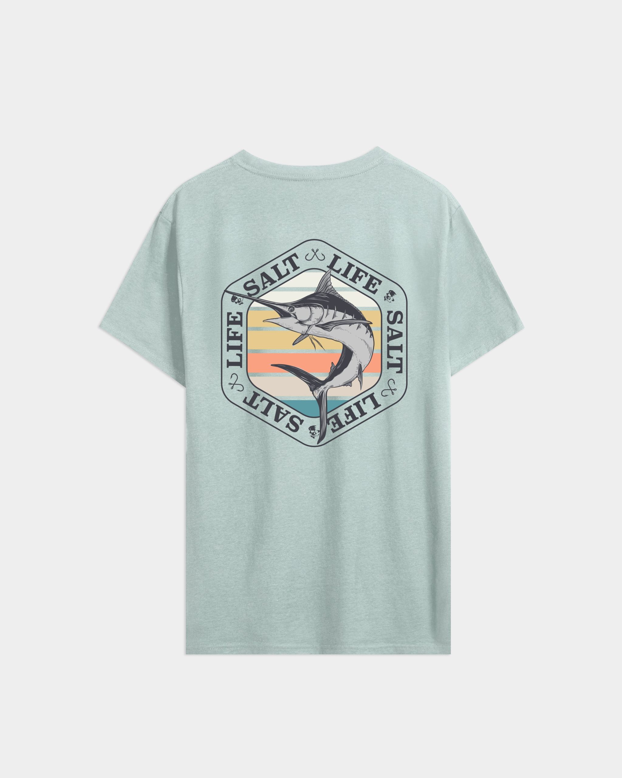 Men's Sunset Billfish 30's Tee
