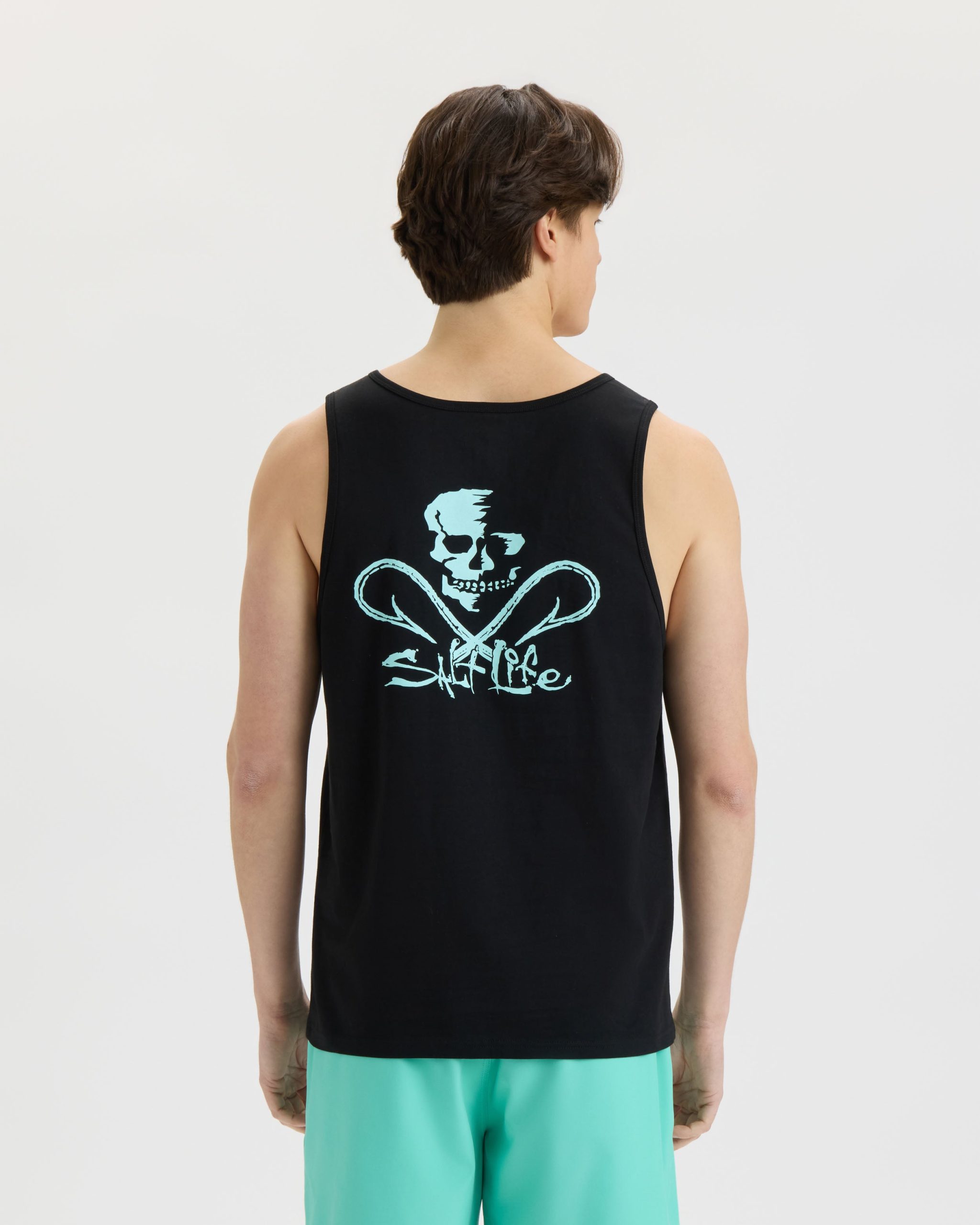 Men's Skull and Hooks 30's Tank - Image 4