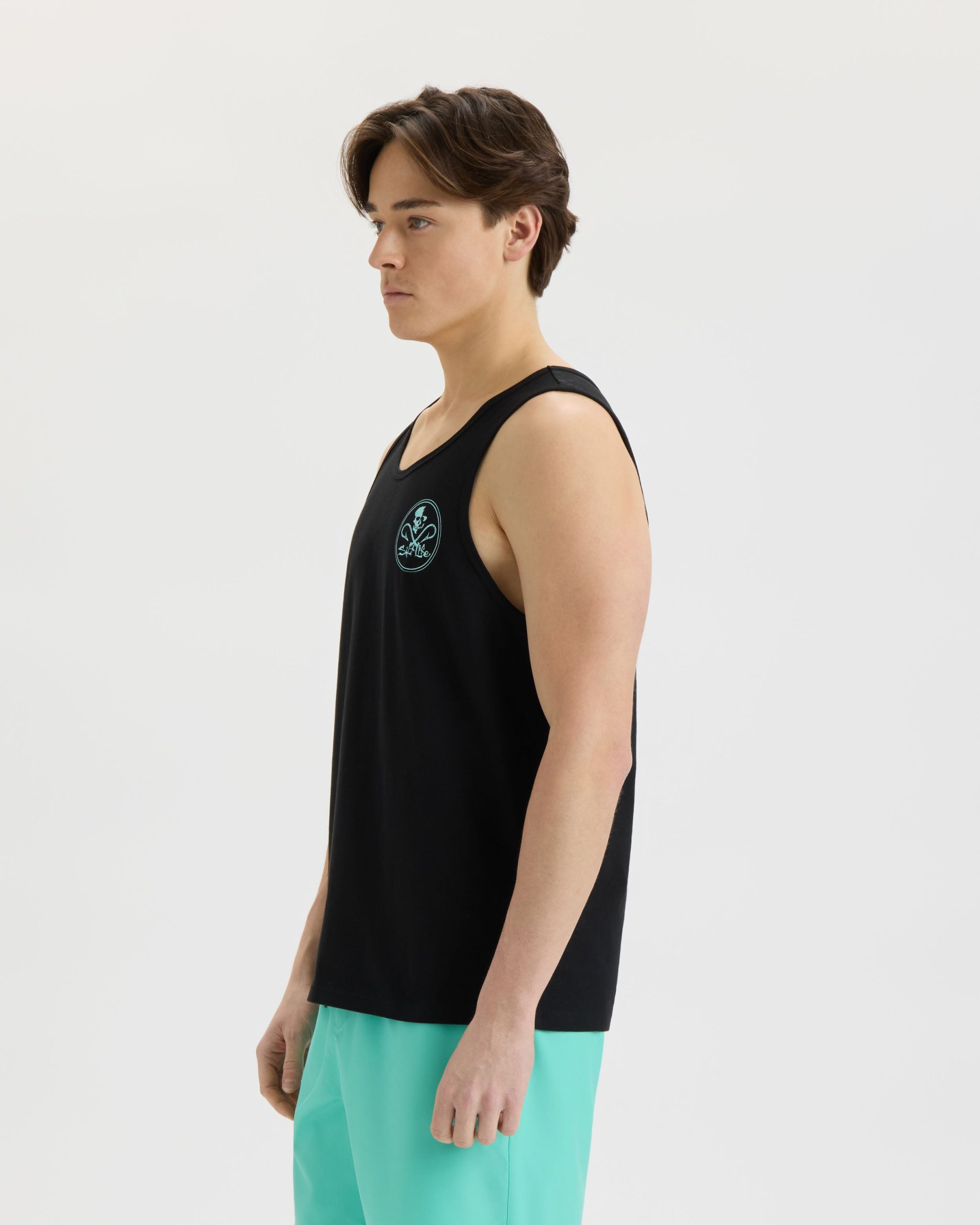 Men's Skull and Hooks 30's Tank - Image 3
