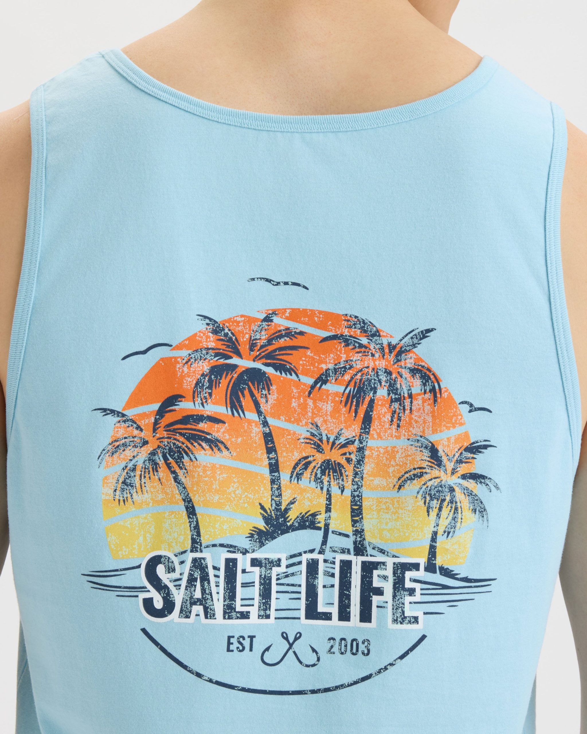 Men's Beach Life 30's Tank - Image 5