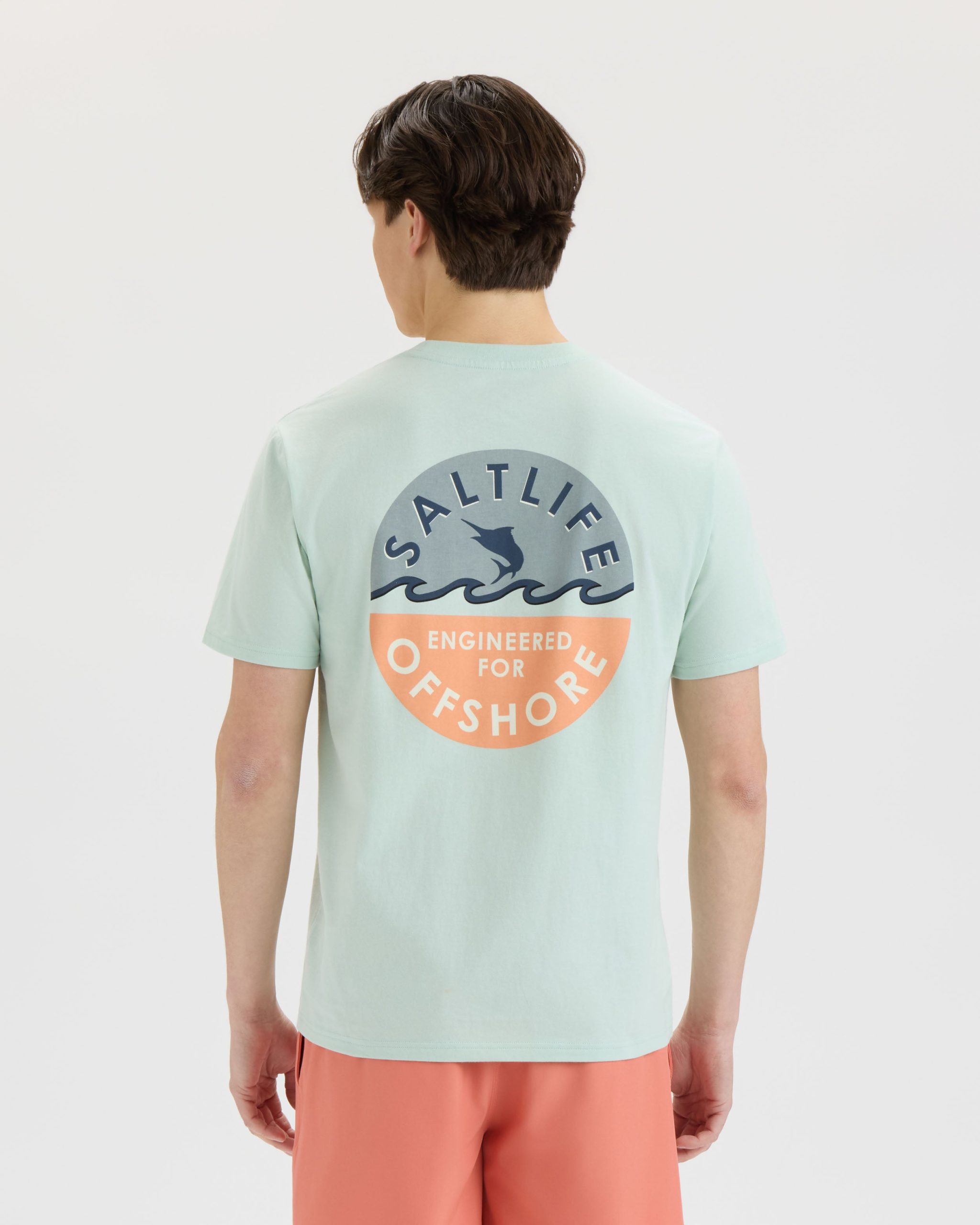 Men's Offshore Emblem 30's Tee - Image 4