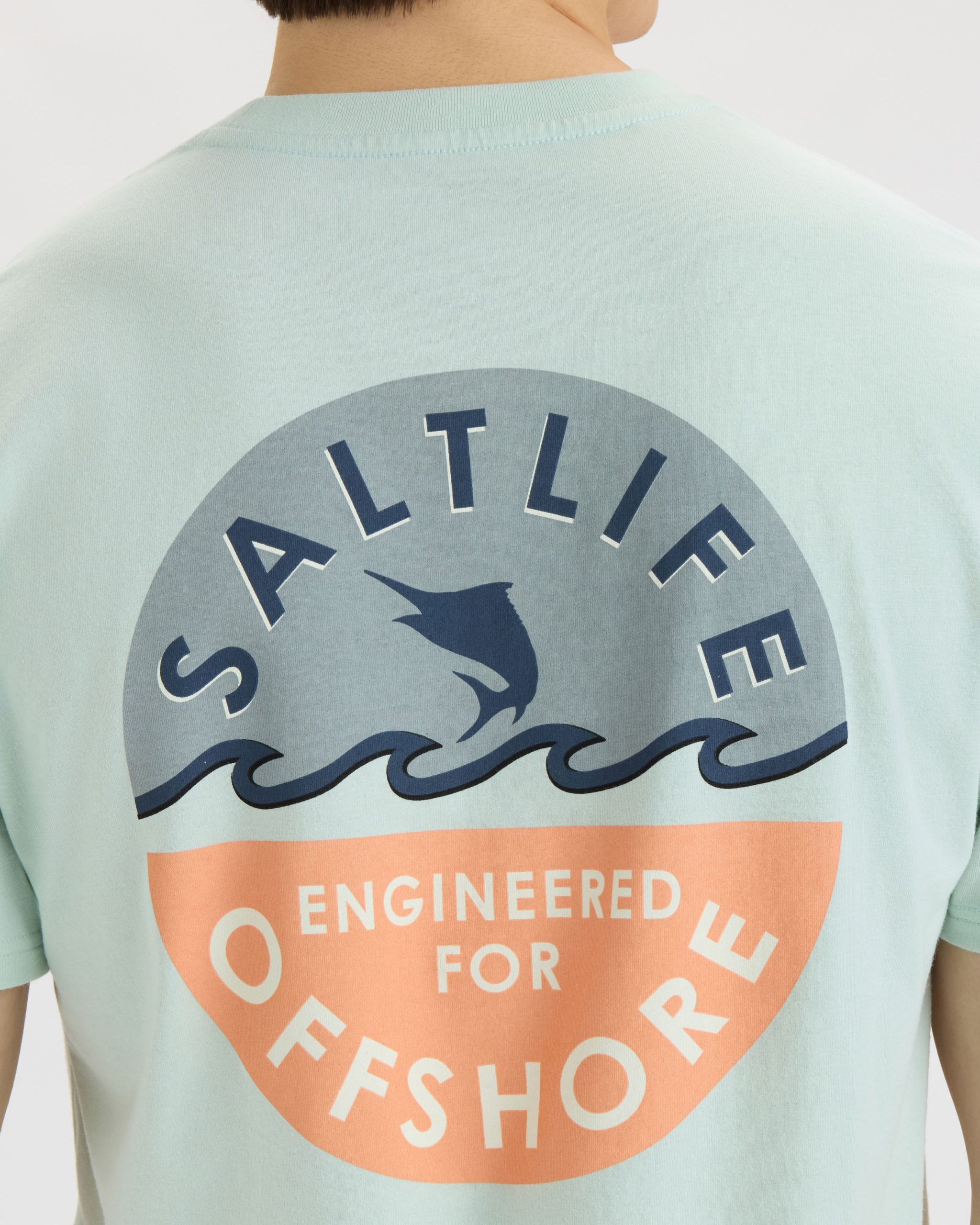 Men's Offshore Emblem 30's Tee - Image 5