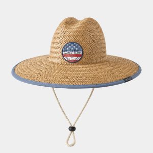 Sea. Stars & Striped Straw Hat