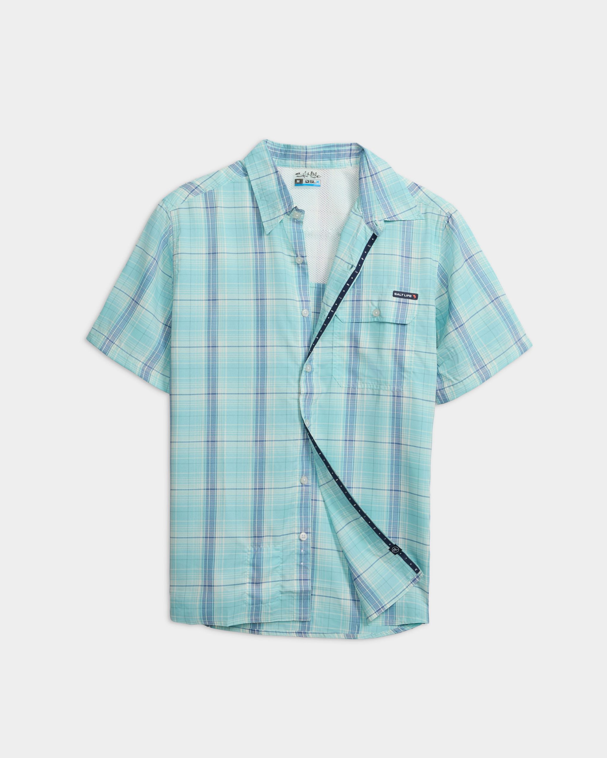 Men's Baitcaster SLX Performance Short Sleeve Shirt - Image 9