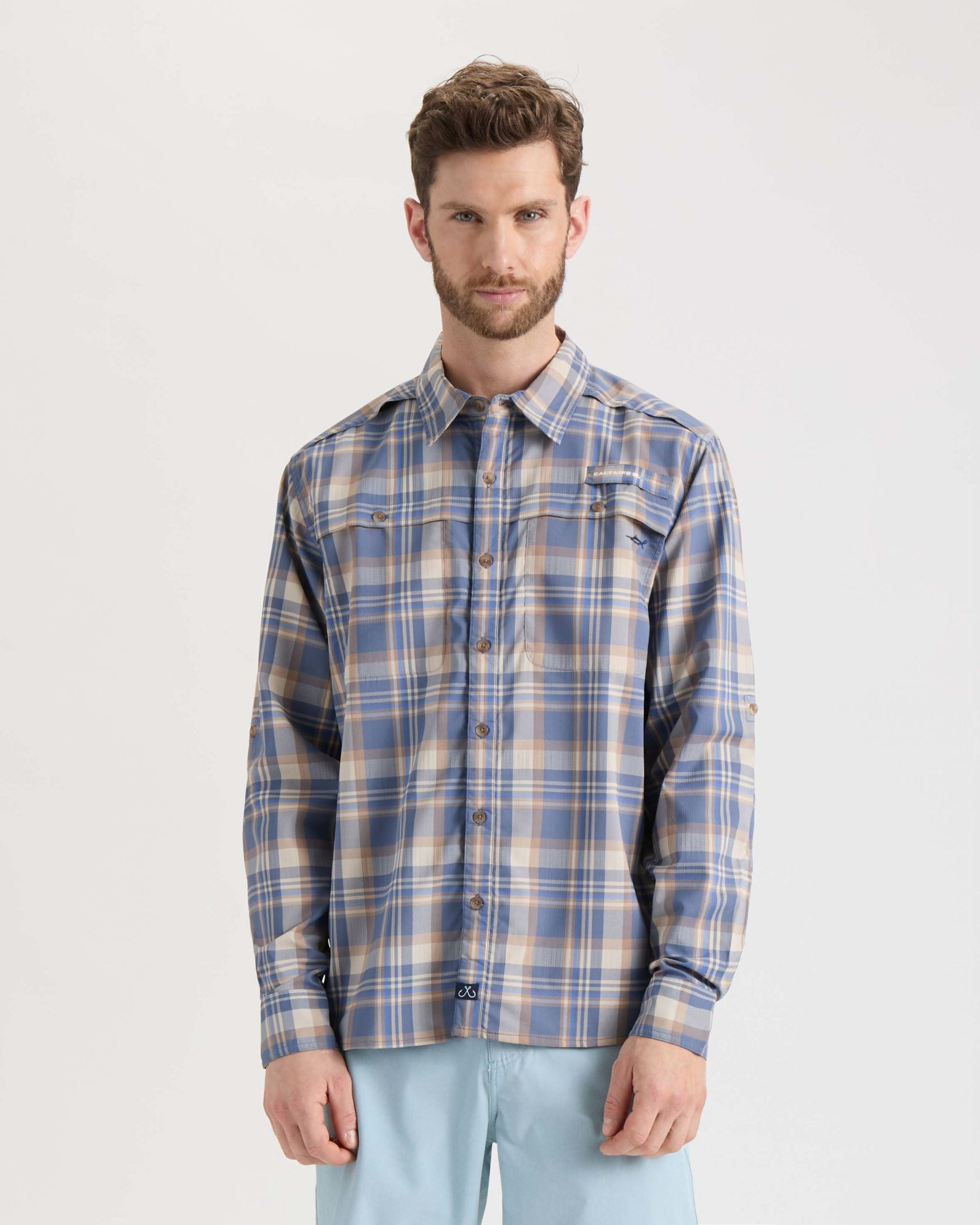 Men's Breezers Performance SLX Long Sleeve Shirt - Image 2