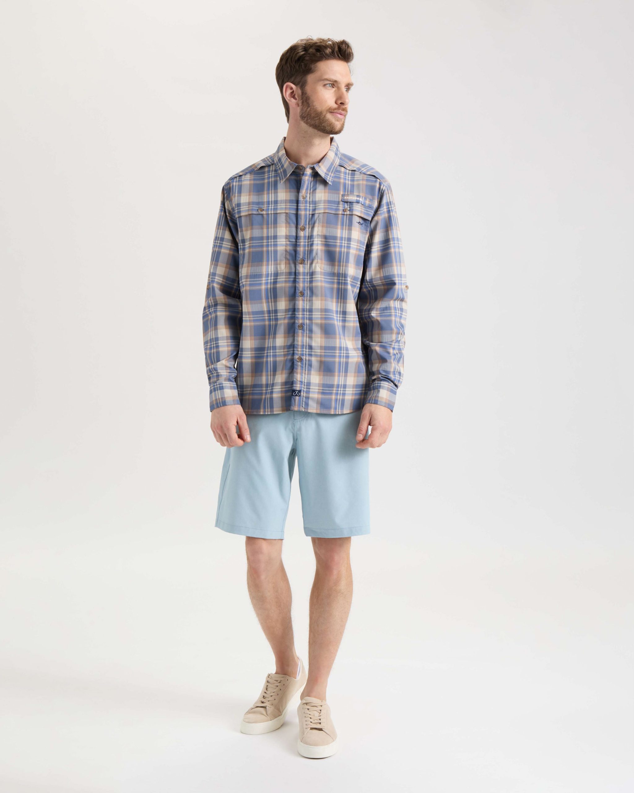 Men's Breezers Performance SLX Long Sleeve Shirt - Image 6