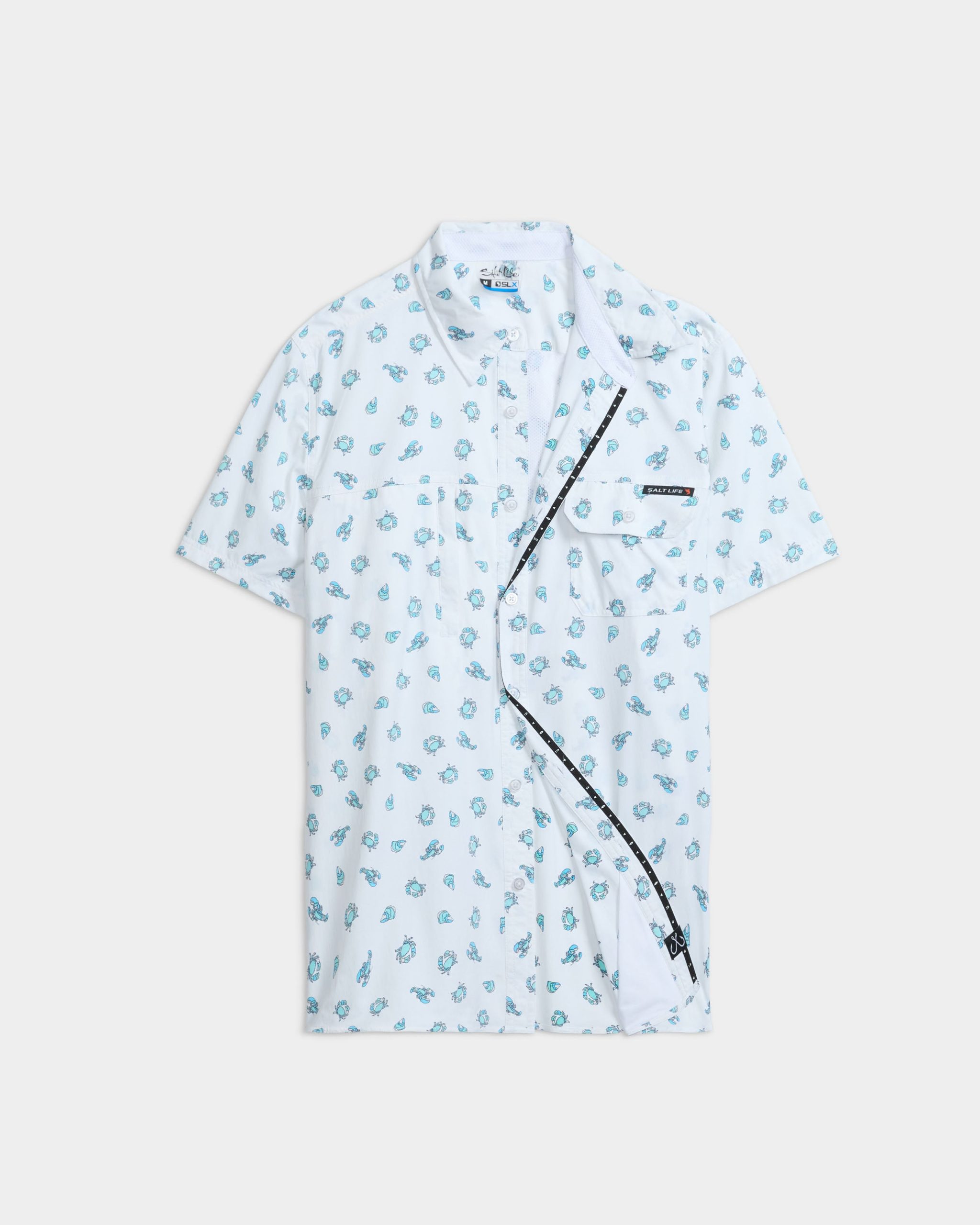 Men's Crustacean Life Woven Shirt - Image 3