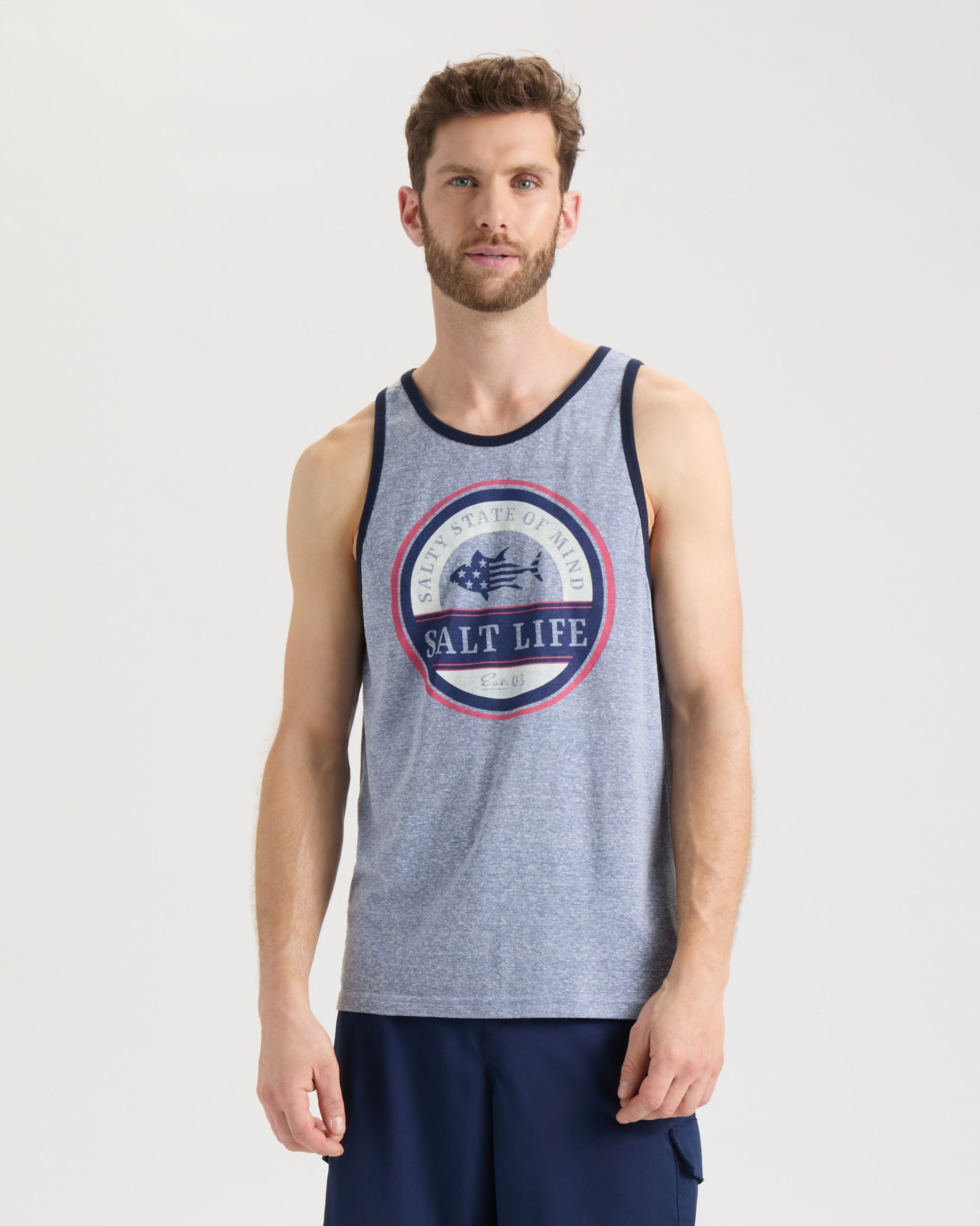 Men's Tuna Nation Tank Top - Image 2