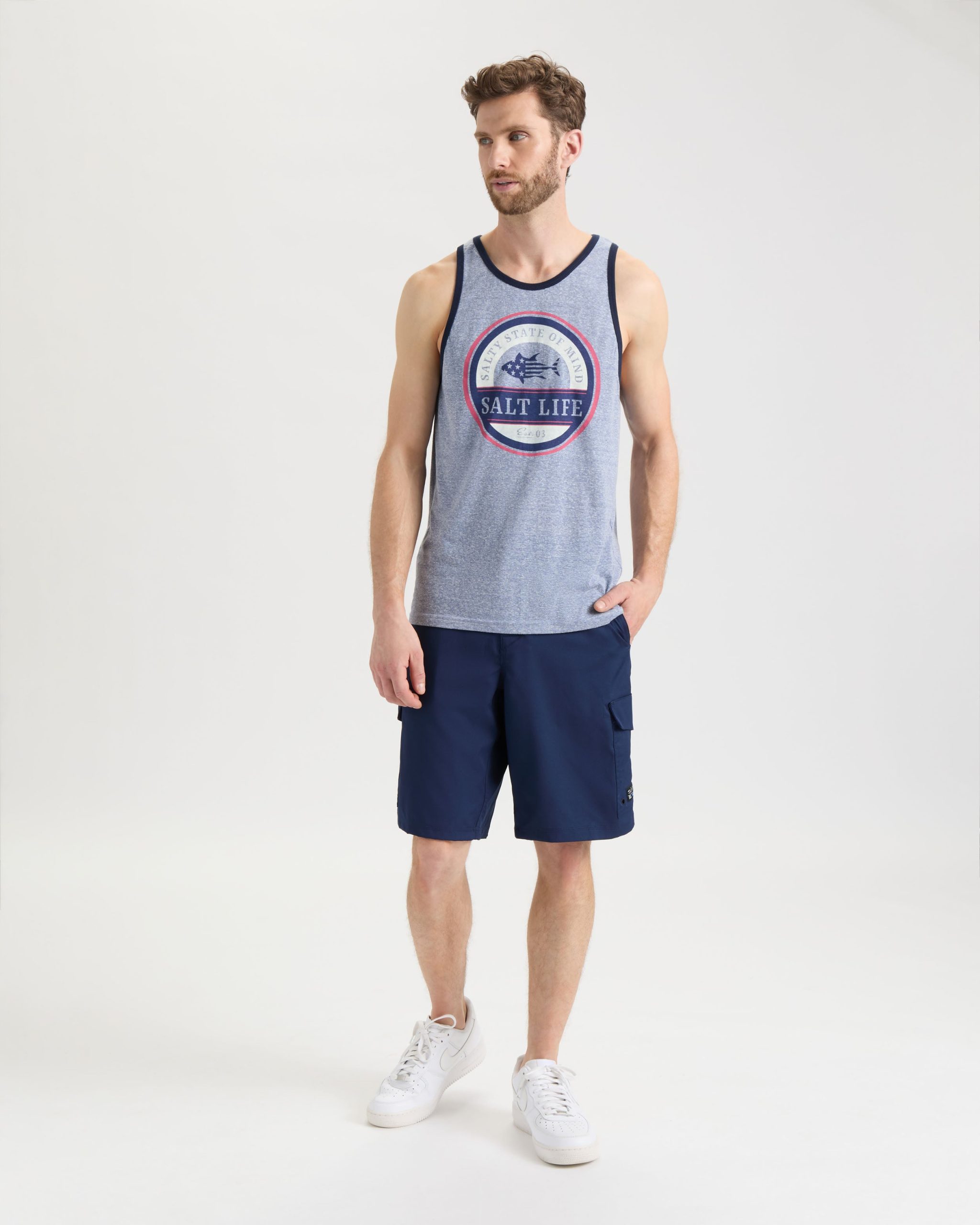 Men's Tuna Nation Tank Top - Image 6