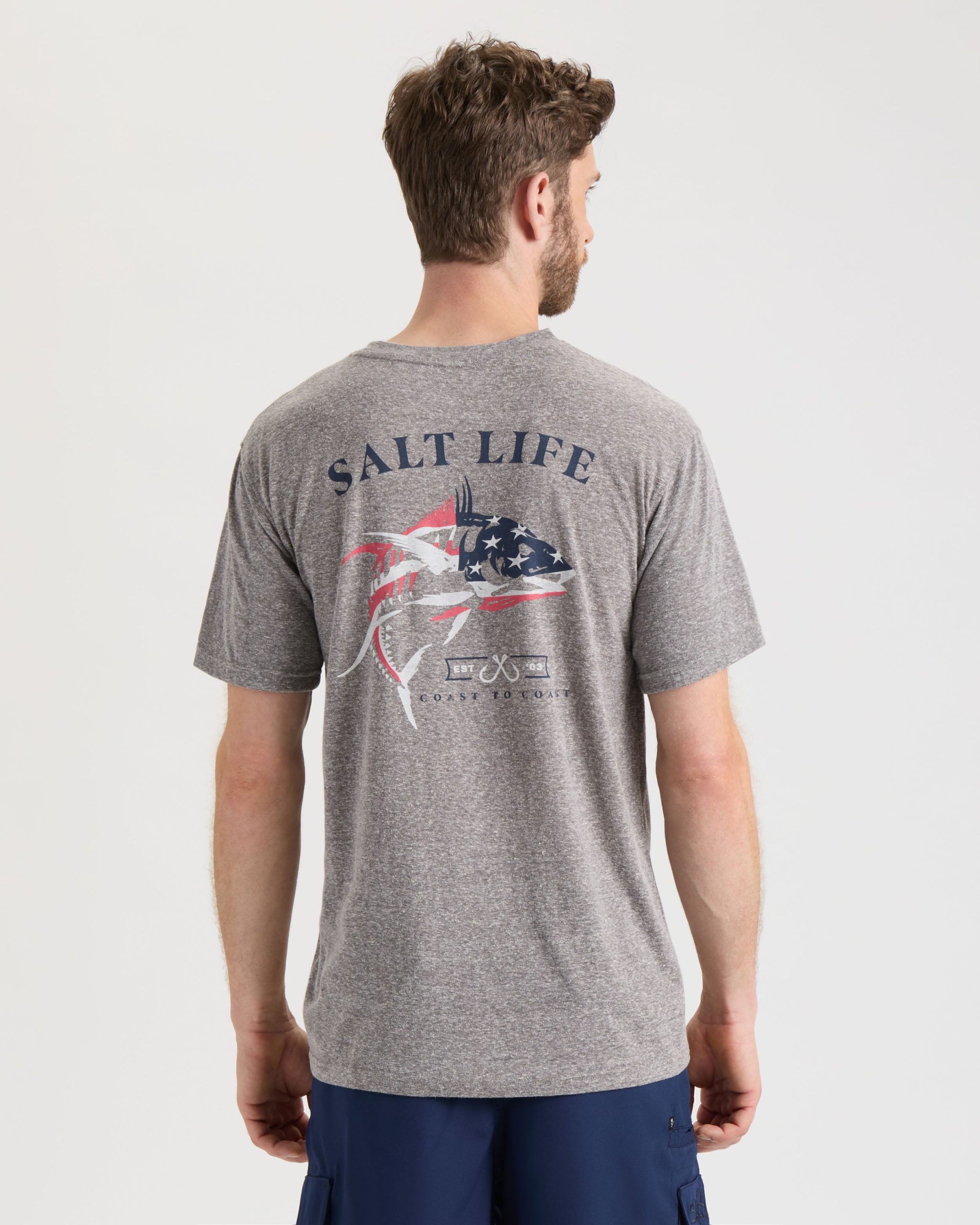 Men's United We Fish Short Sleeve Shirt - Image 4