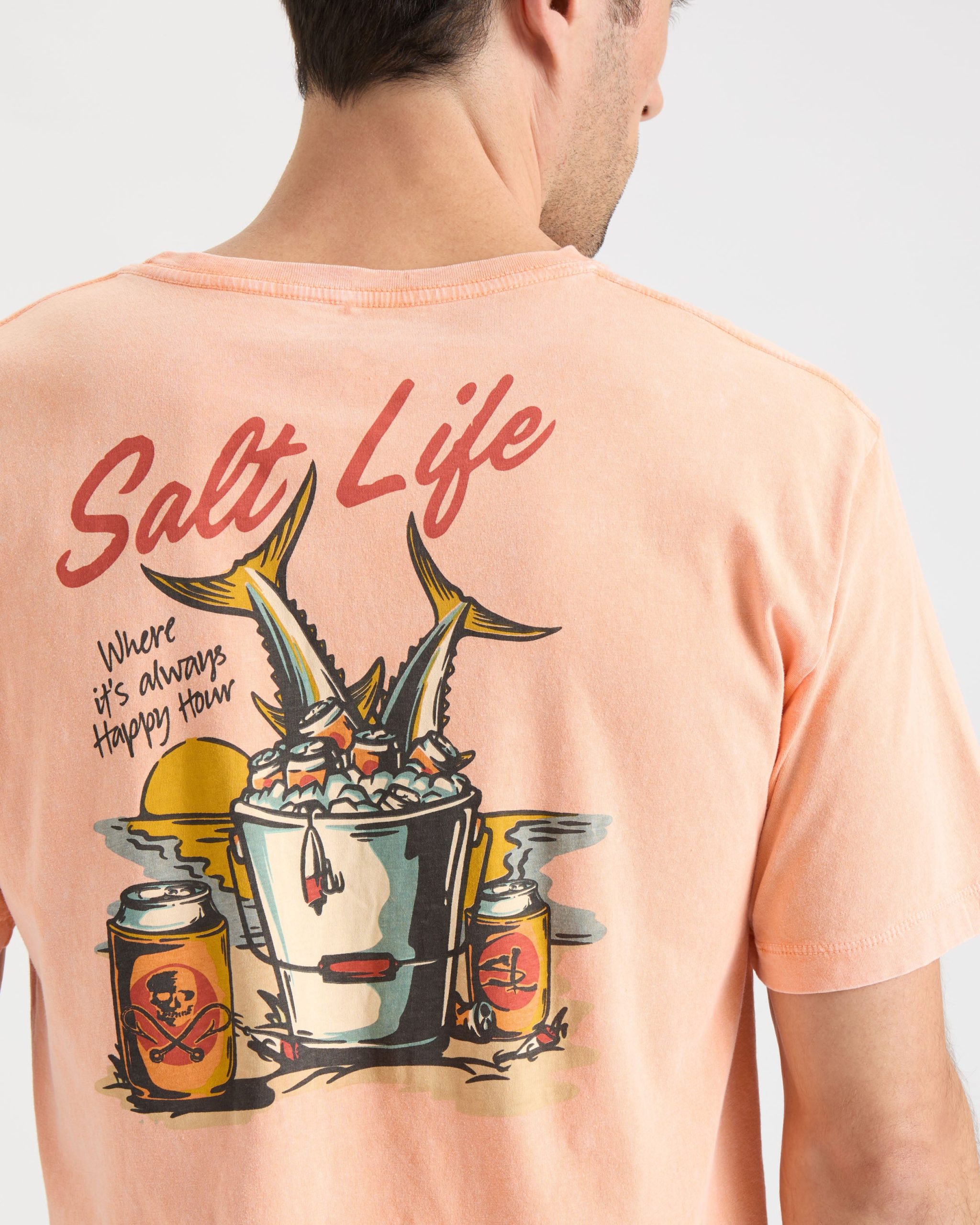Men's Kick Back Beach Short Sleeve Tee - Image 5