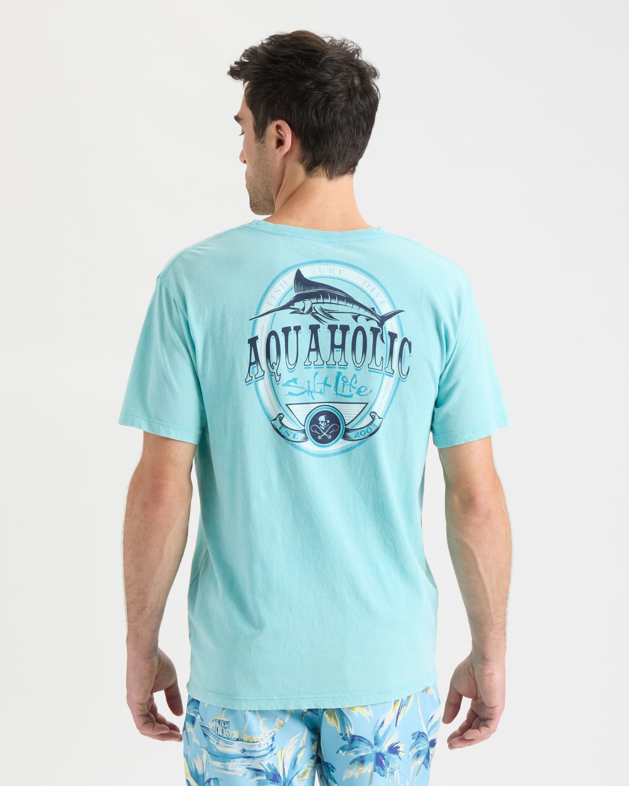 Men's Ocean Hooked Short Sleeve Tee - Image 5
