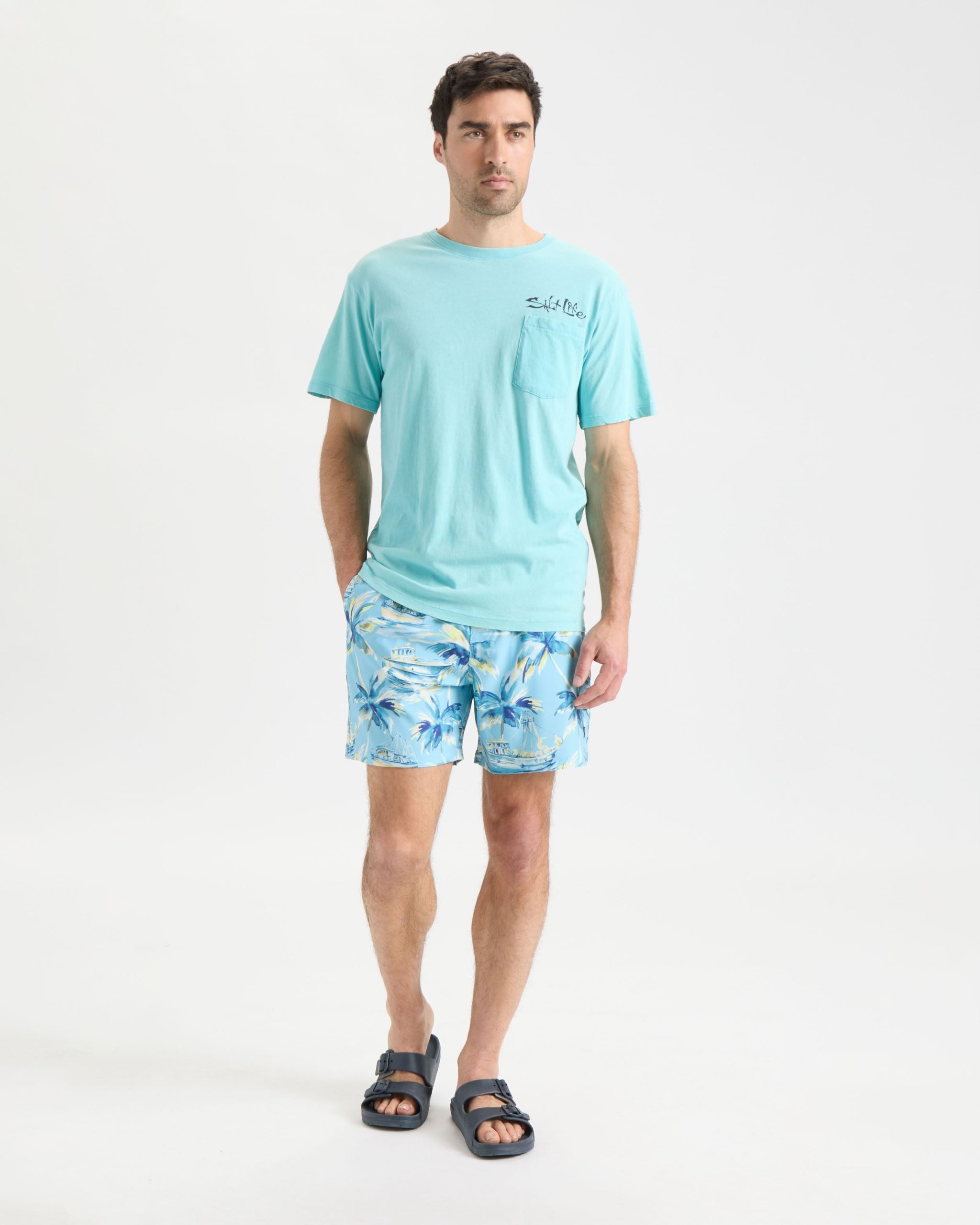 Men's Ocean Hooked Short Sleeve Tee - Image 7