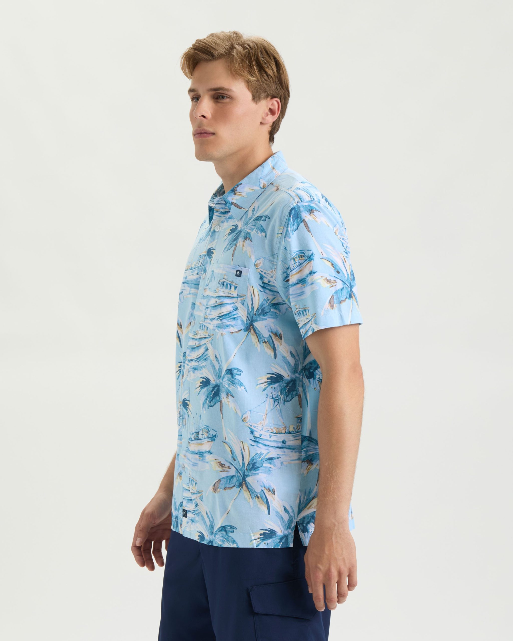 Men's Tropic Reverie Woven Shirt - Image 3