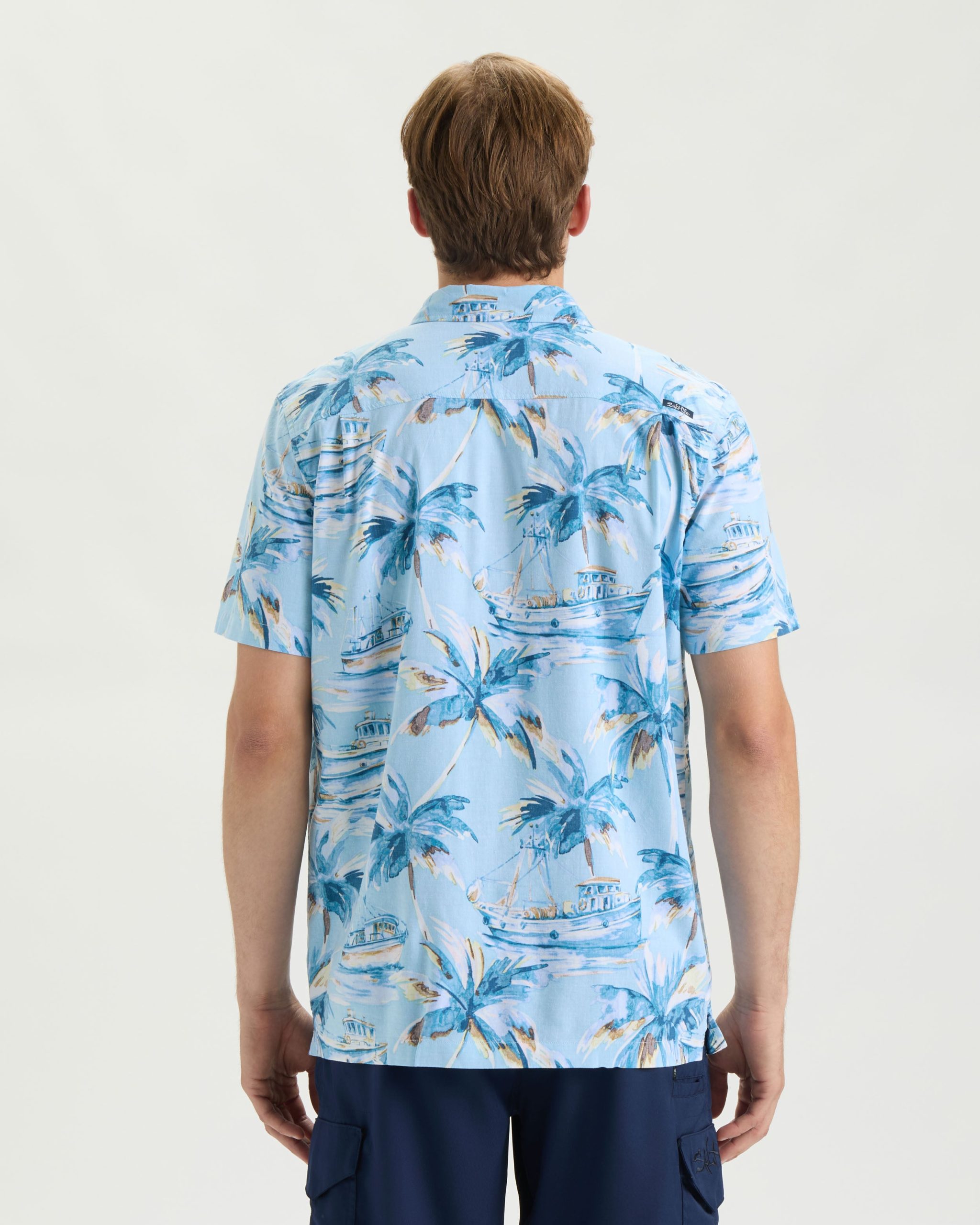 Men's Tropic Reverie Woven Shirt - Image 4