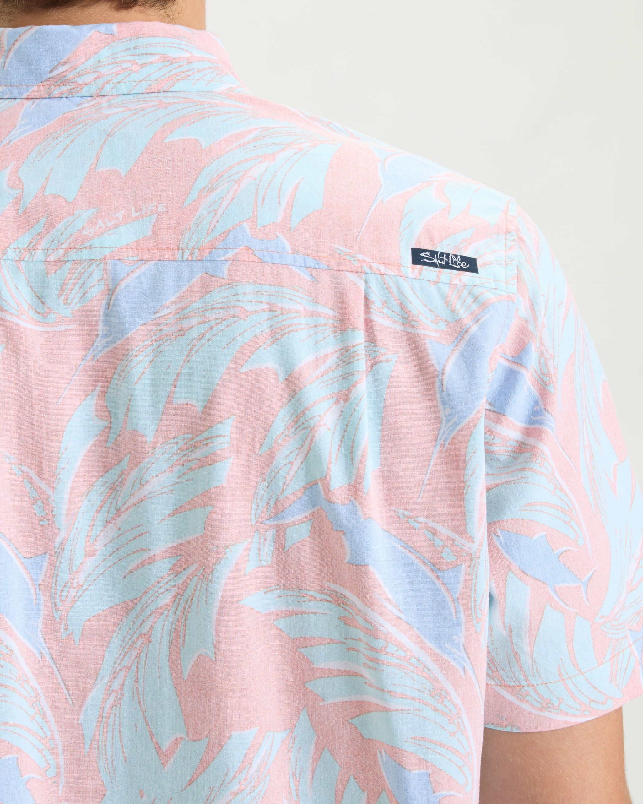 Men's Palm Promenade Woven Shirt - Image 5