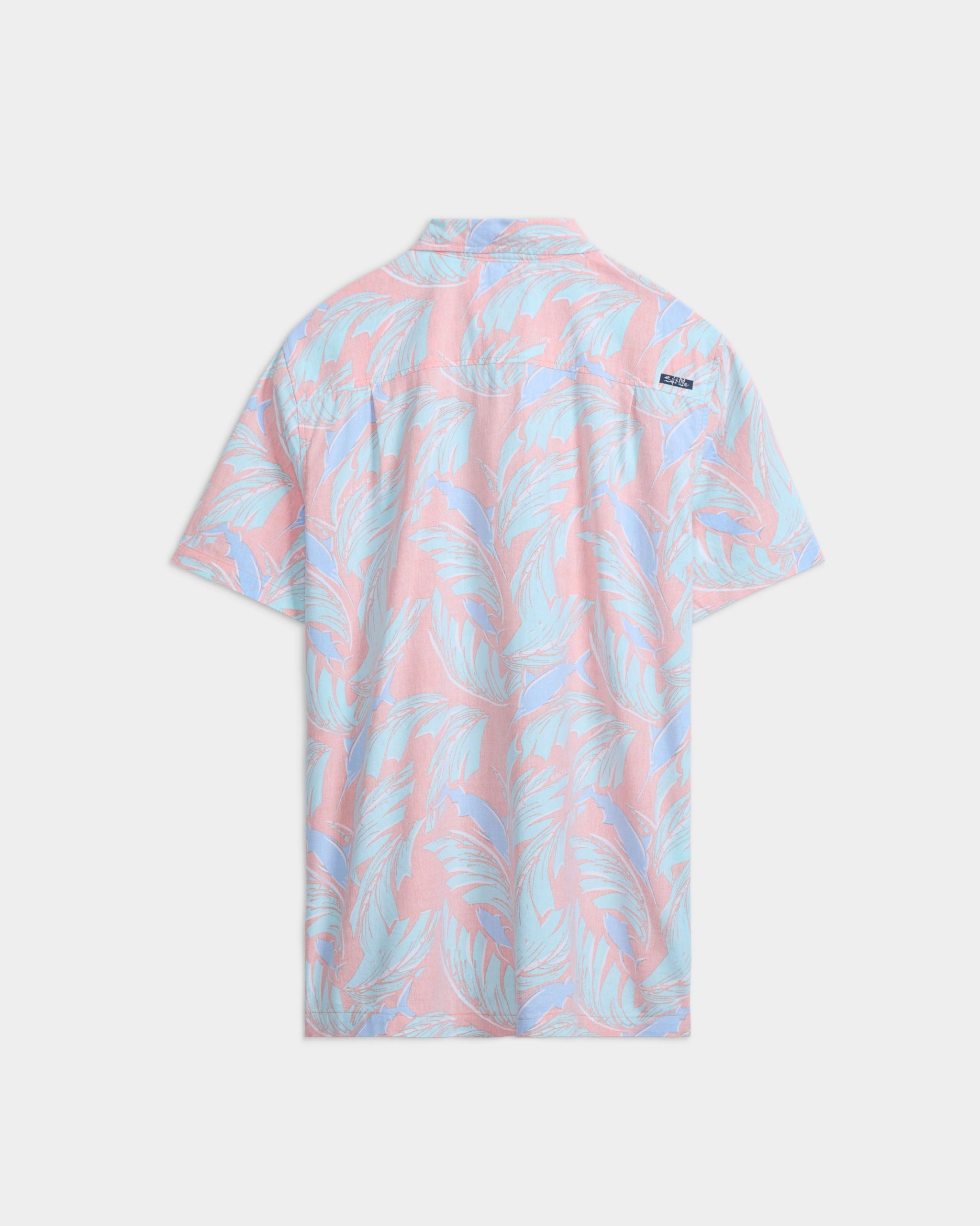 Men's Palm Promenade Woven Shirt - Image 7