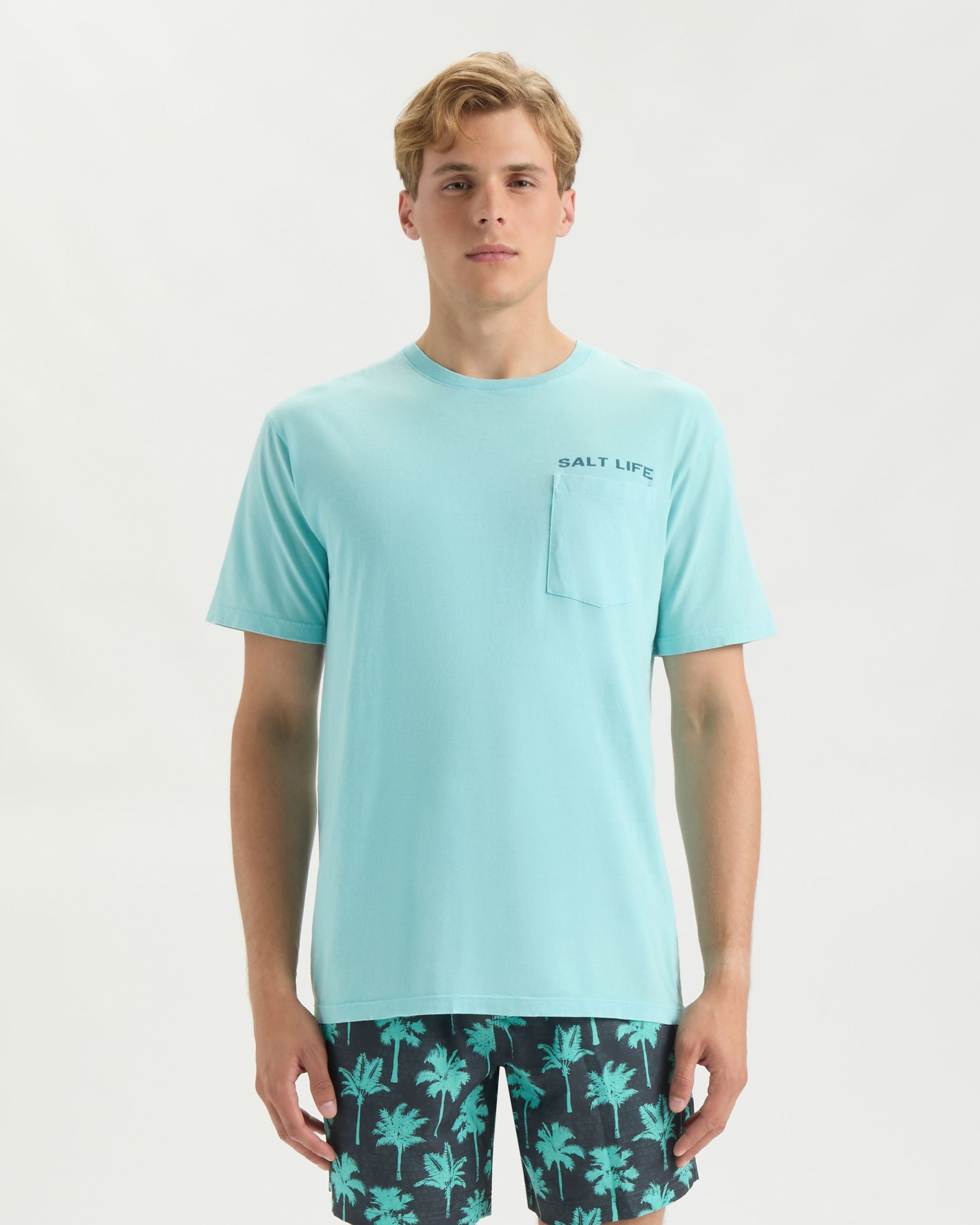 Men's Salty Lineup Short Sleeve Tee - Image 2