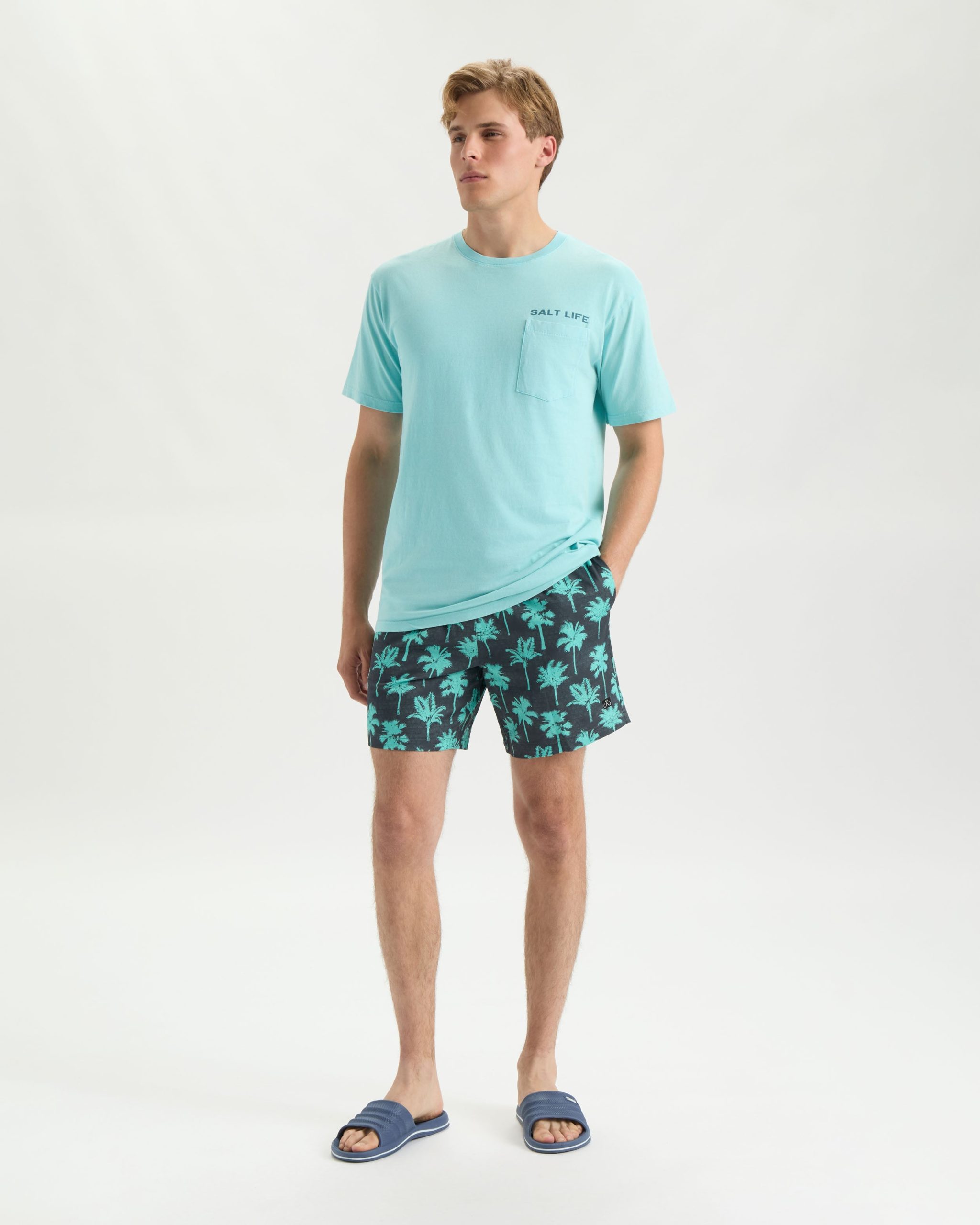 Men's Salty Lineup Short Sleeve Tee - Image 6