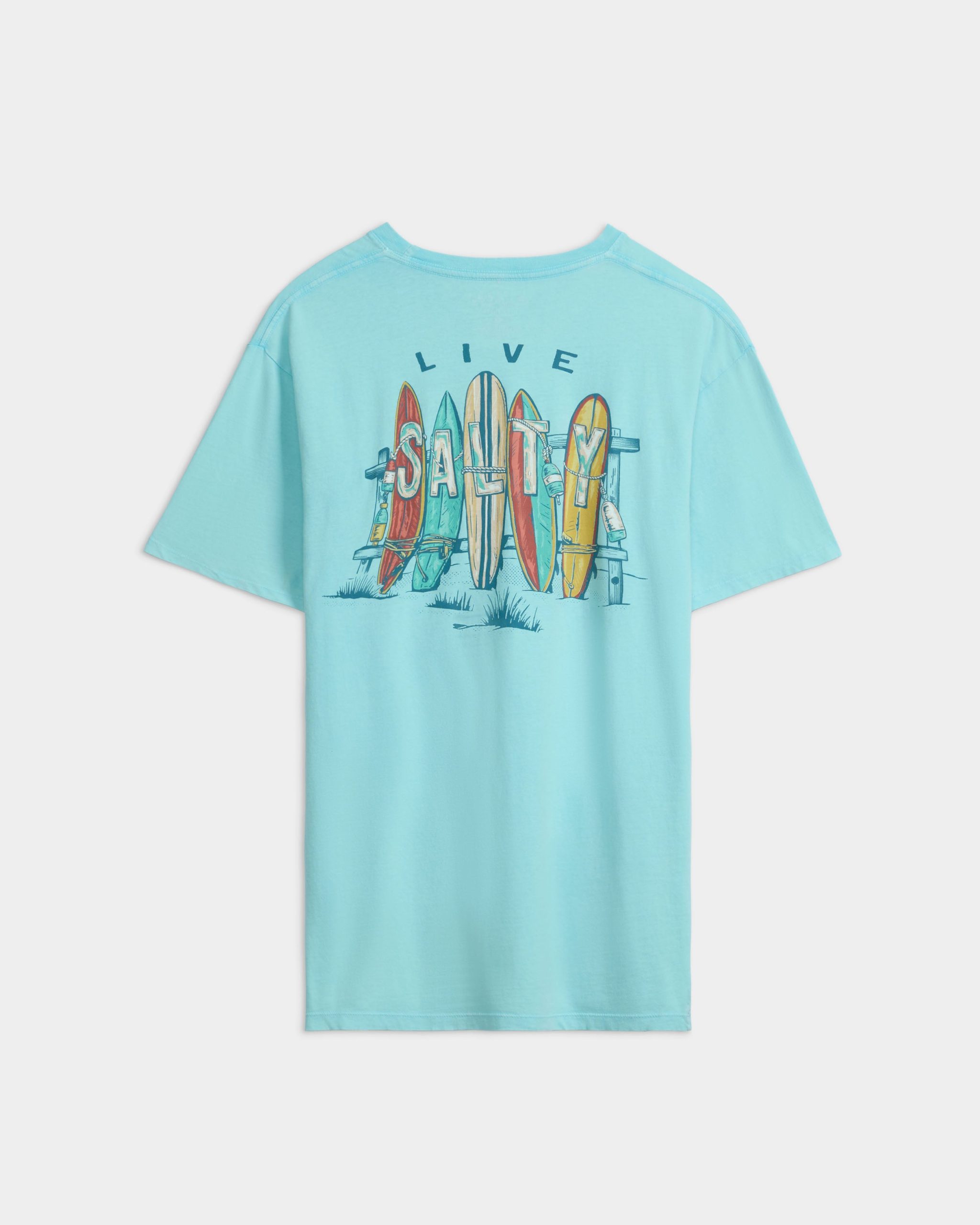 Men's Salty Lineup Short Sleeve Tee