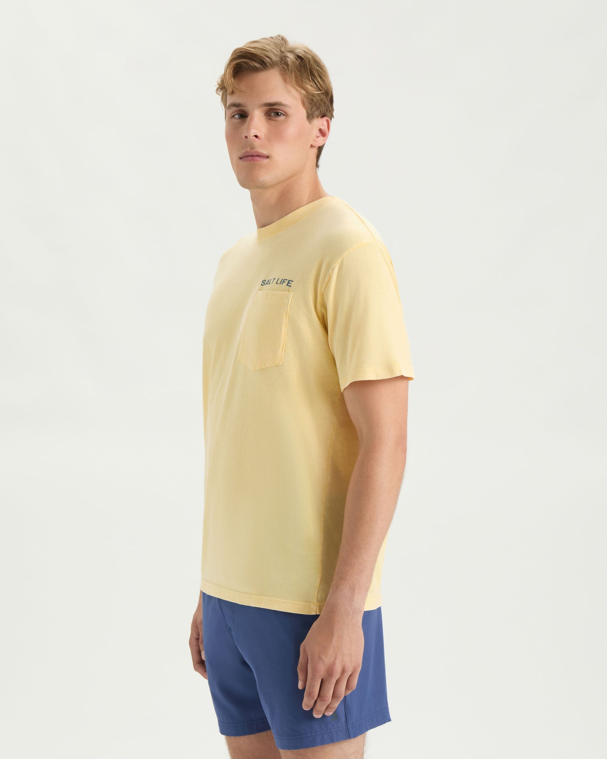 Men's Salty Lineup Short Sleeve Tee - Image 4