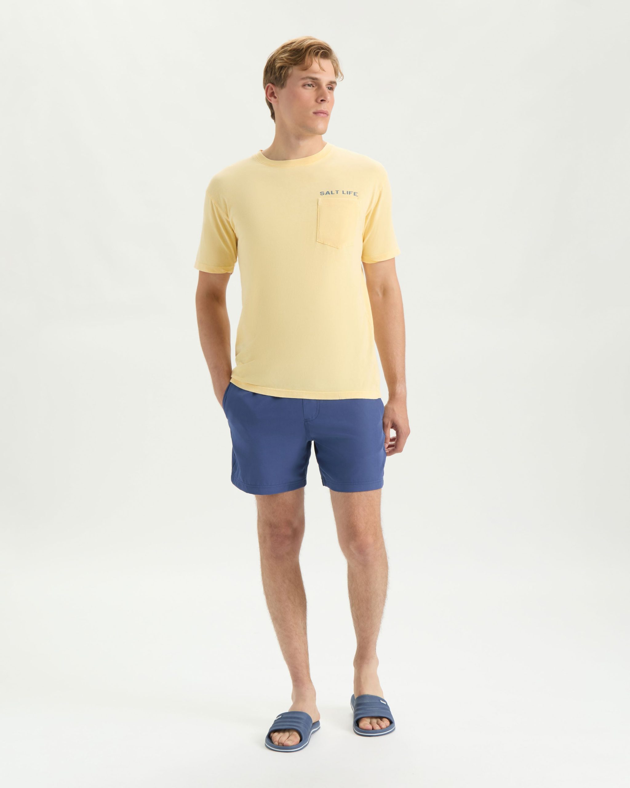 Men's Salty Lineup Short Sleeve Tee - Image 3
