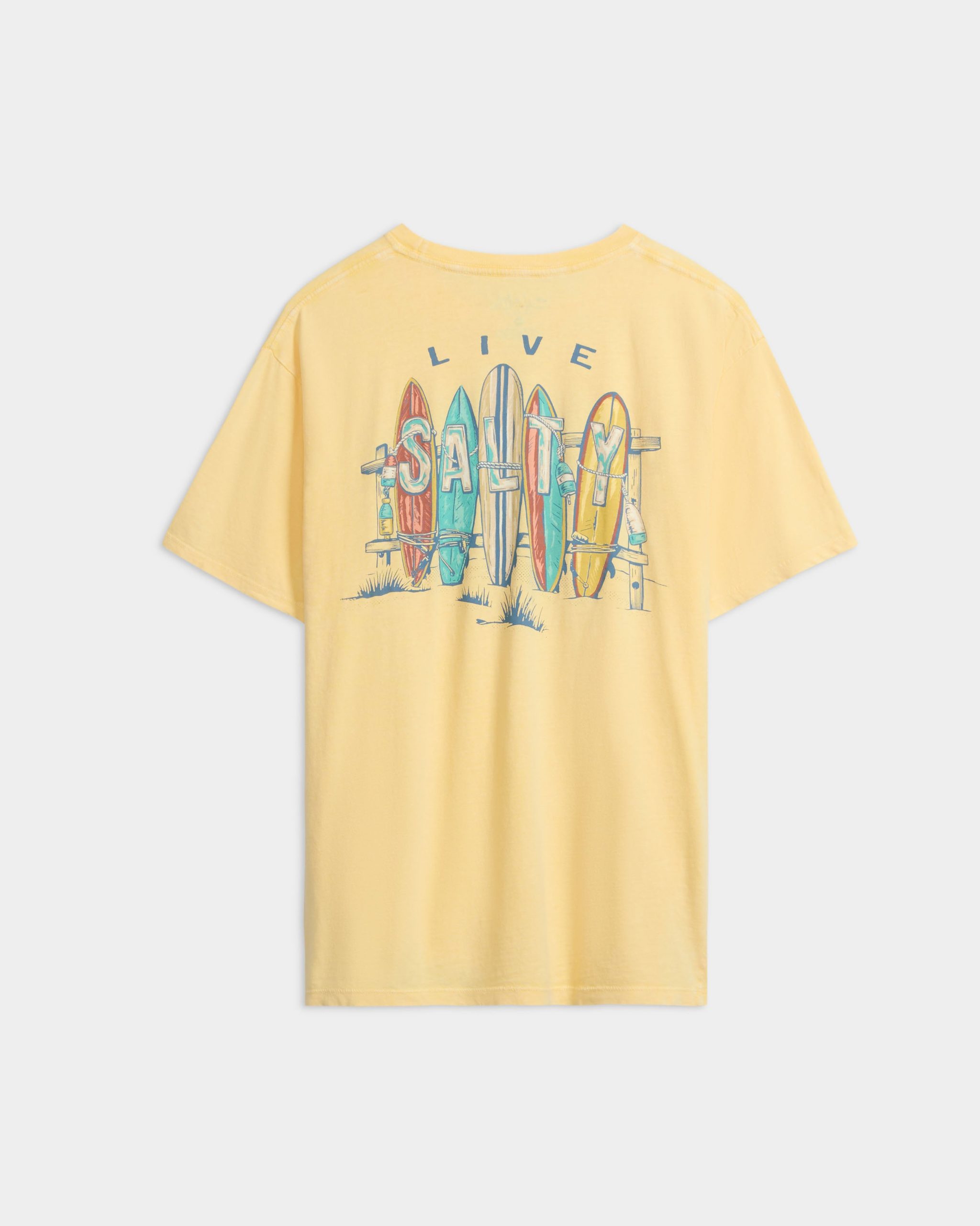 Men's Salty Lineup Short Sleeve Tee