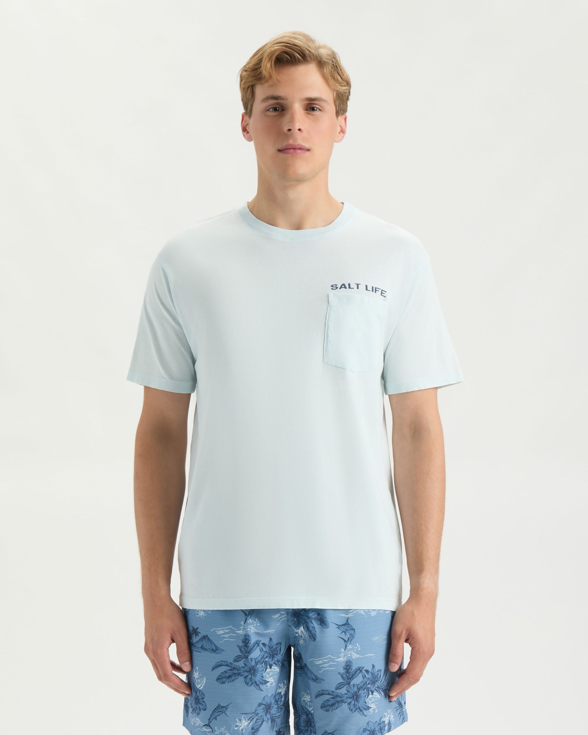 Men's Salty Lineup Short Sleeve Tee - Image 2