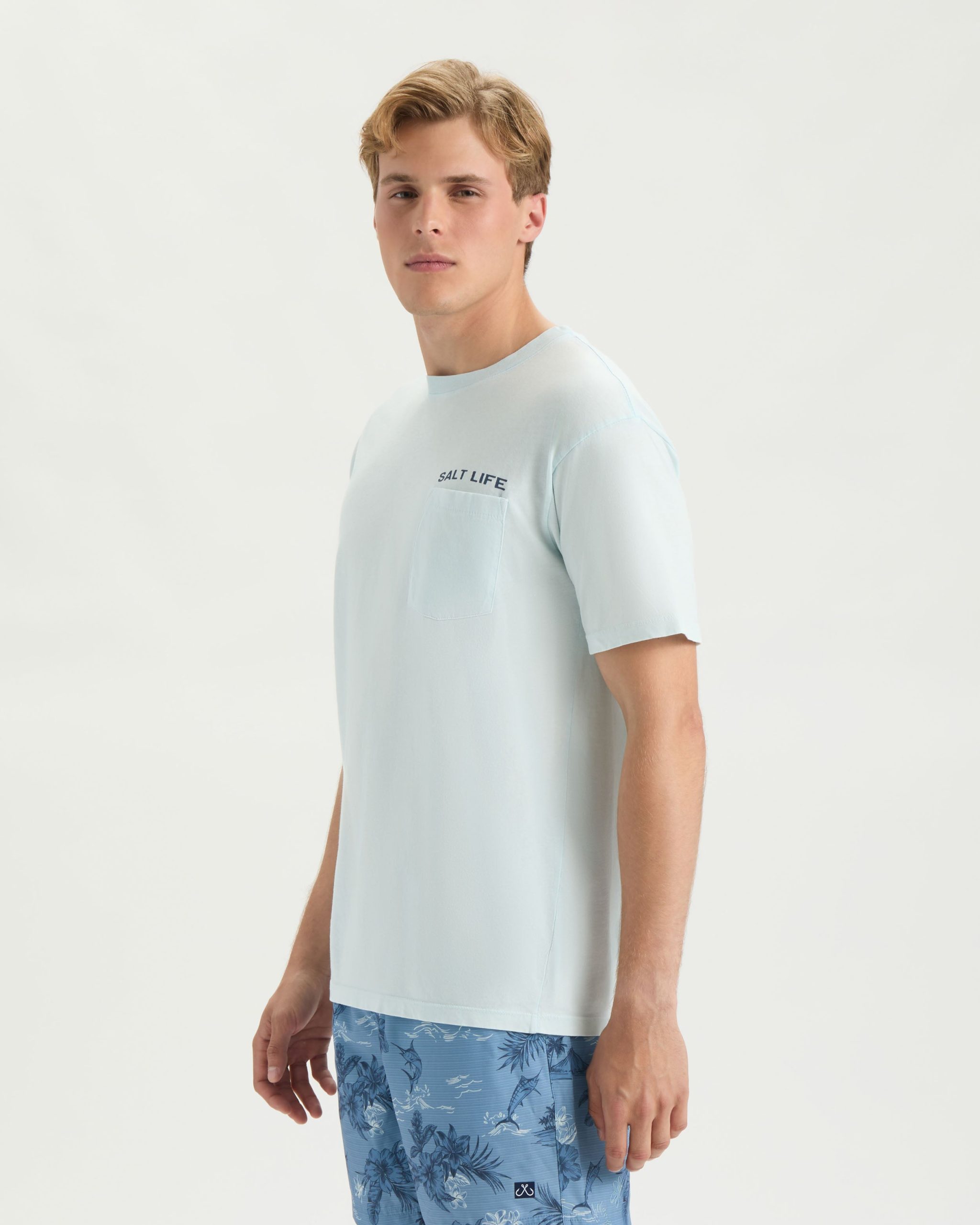 Men's Salty Lineup Short Sleeve Tee - Image 3