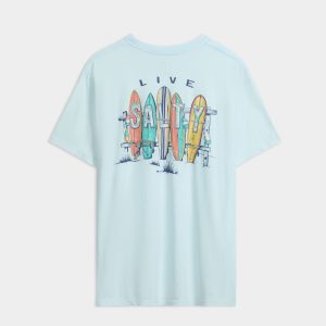 Men's Salty Lineup Short Sleeve Tee