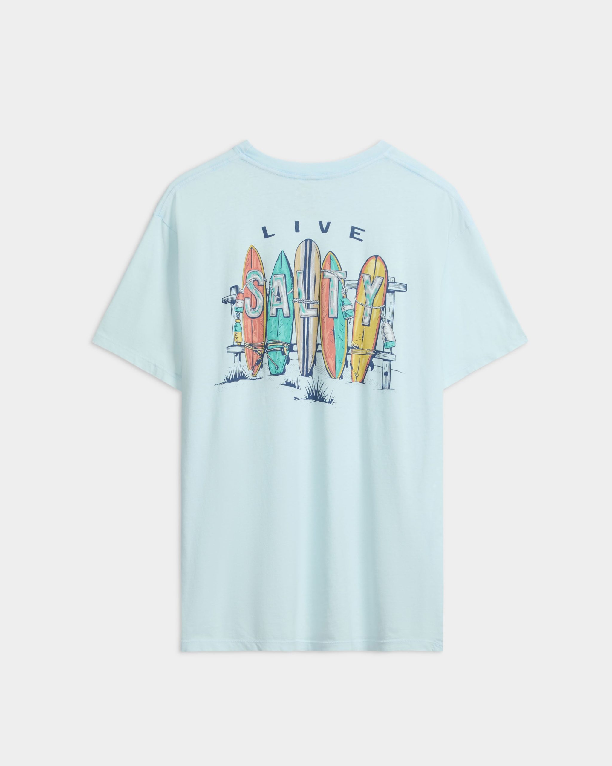 Men's Salty Lineup Short Sleeve Tee