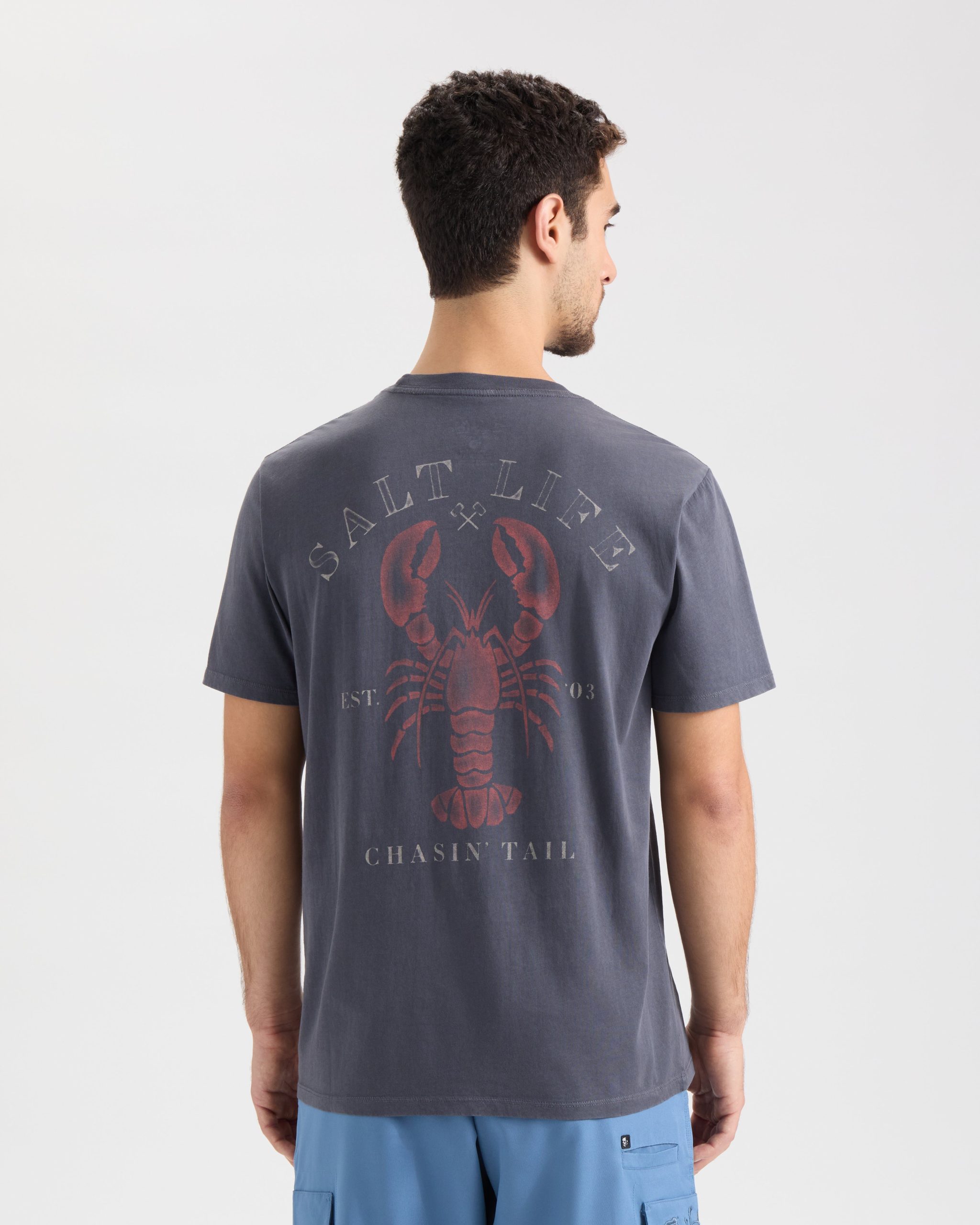 Men's Lobster Chasin' Short Sleeve Tee - Image 4