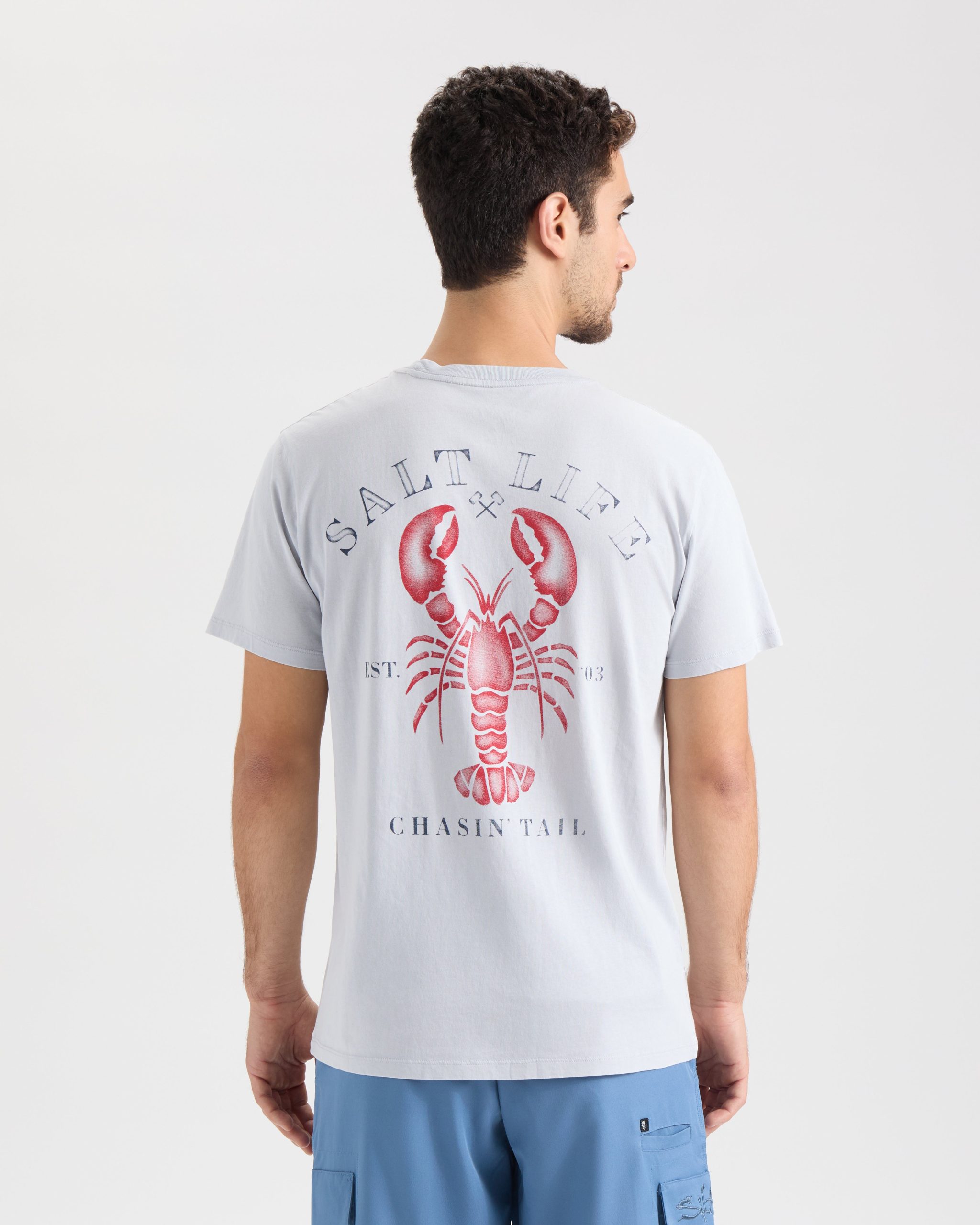 Men's Lobster Chasin' Short Sleeve Tee - Image 4