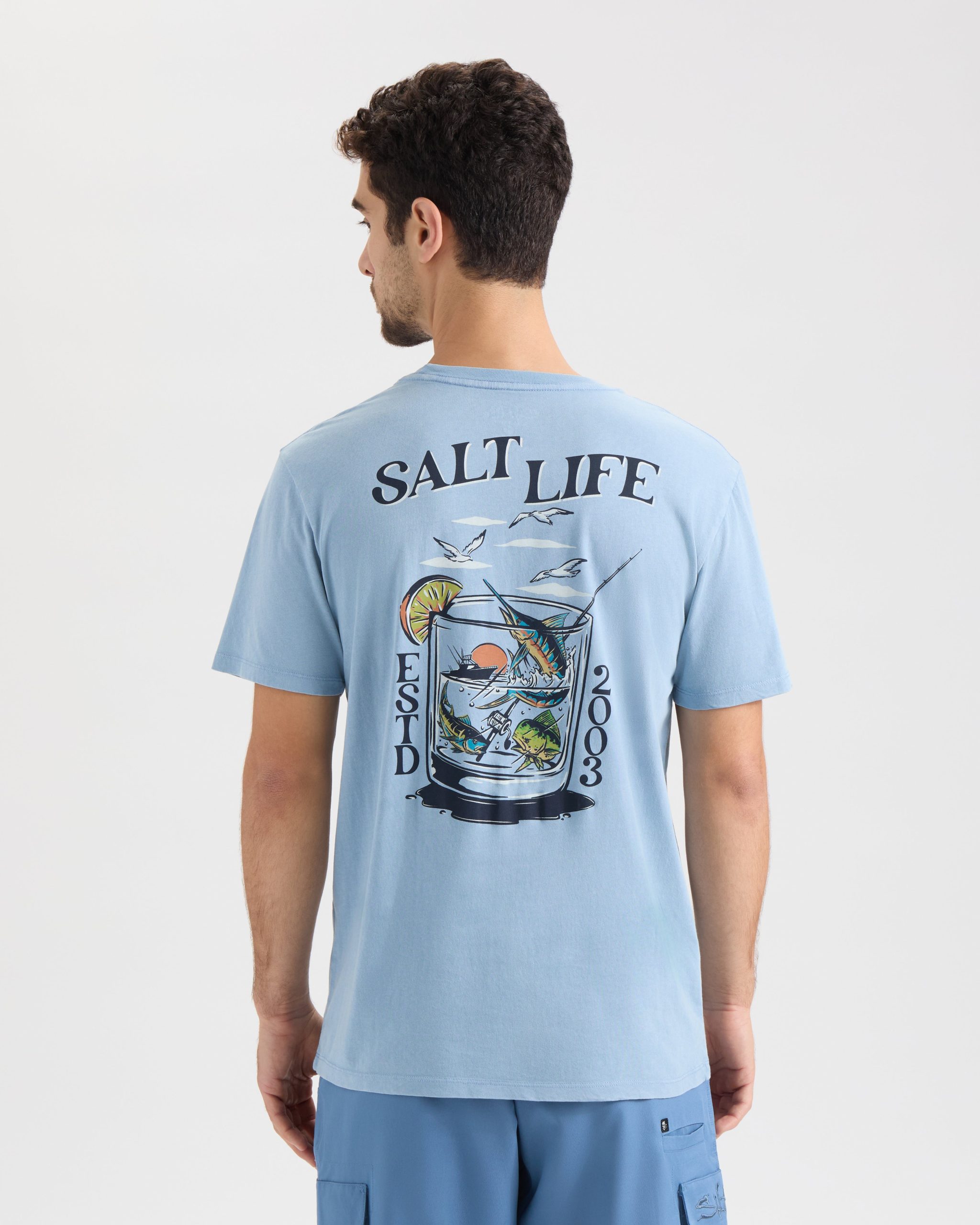 Men's Deep Sea Libations Short Sleeve Tee - Image 4
