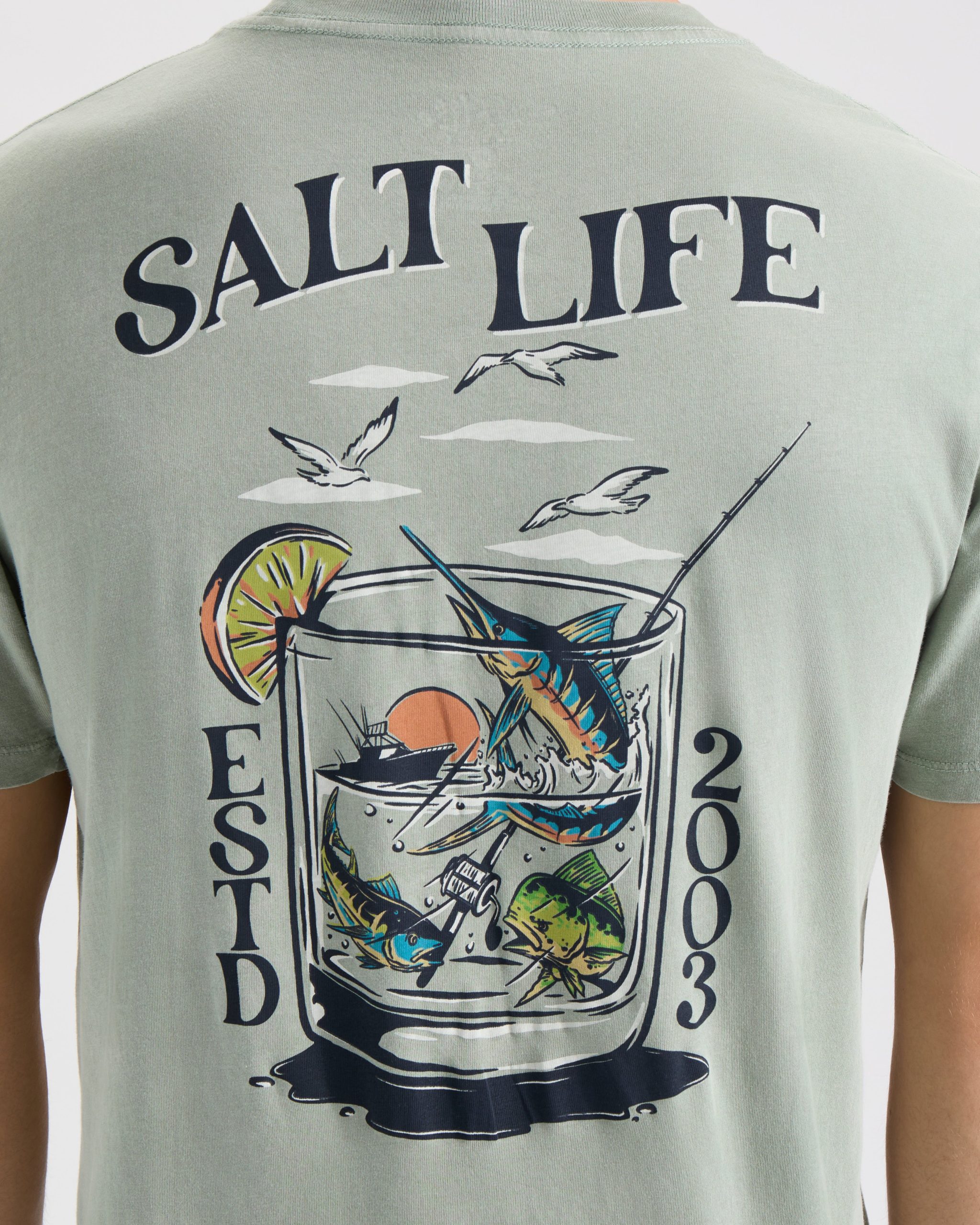 Men's Deep Sea Libations Short Sleeve Tee - Image 5