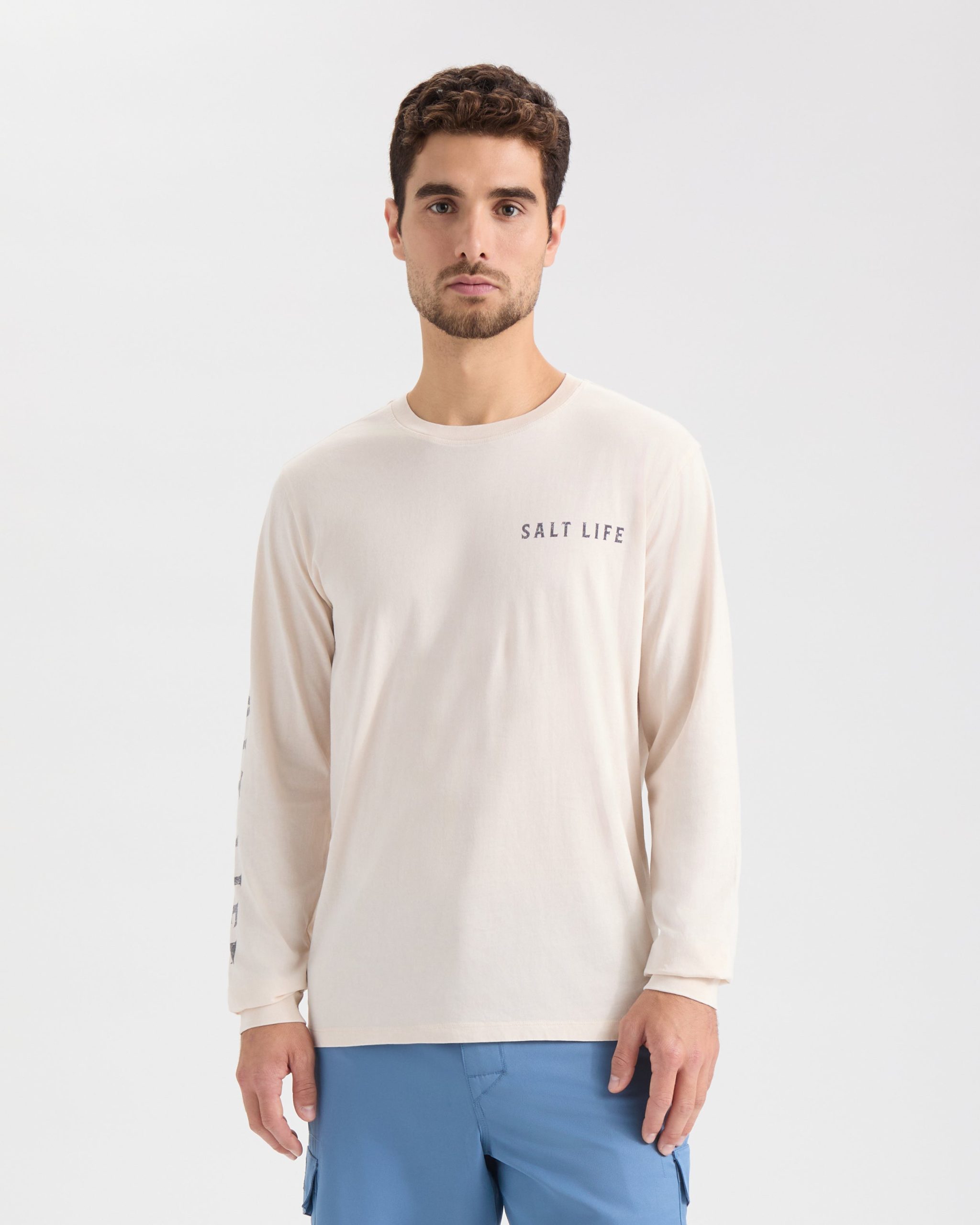 Men's Wake and Bait Boating Long Sleeve Shirt - Image 2