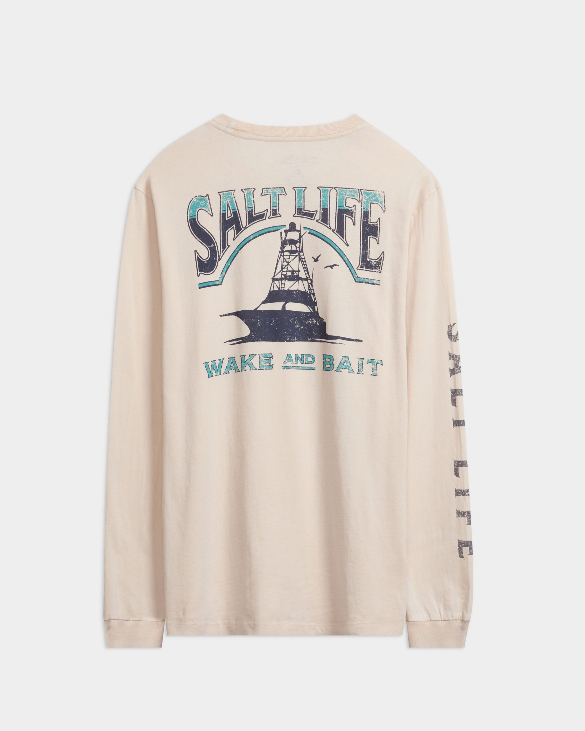 Men's Wake and Bait Boating Long Sleeve Shirt
