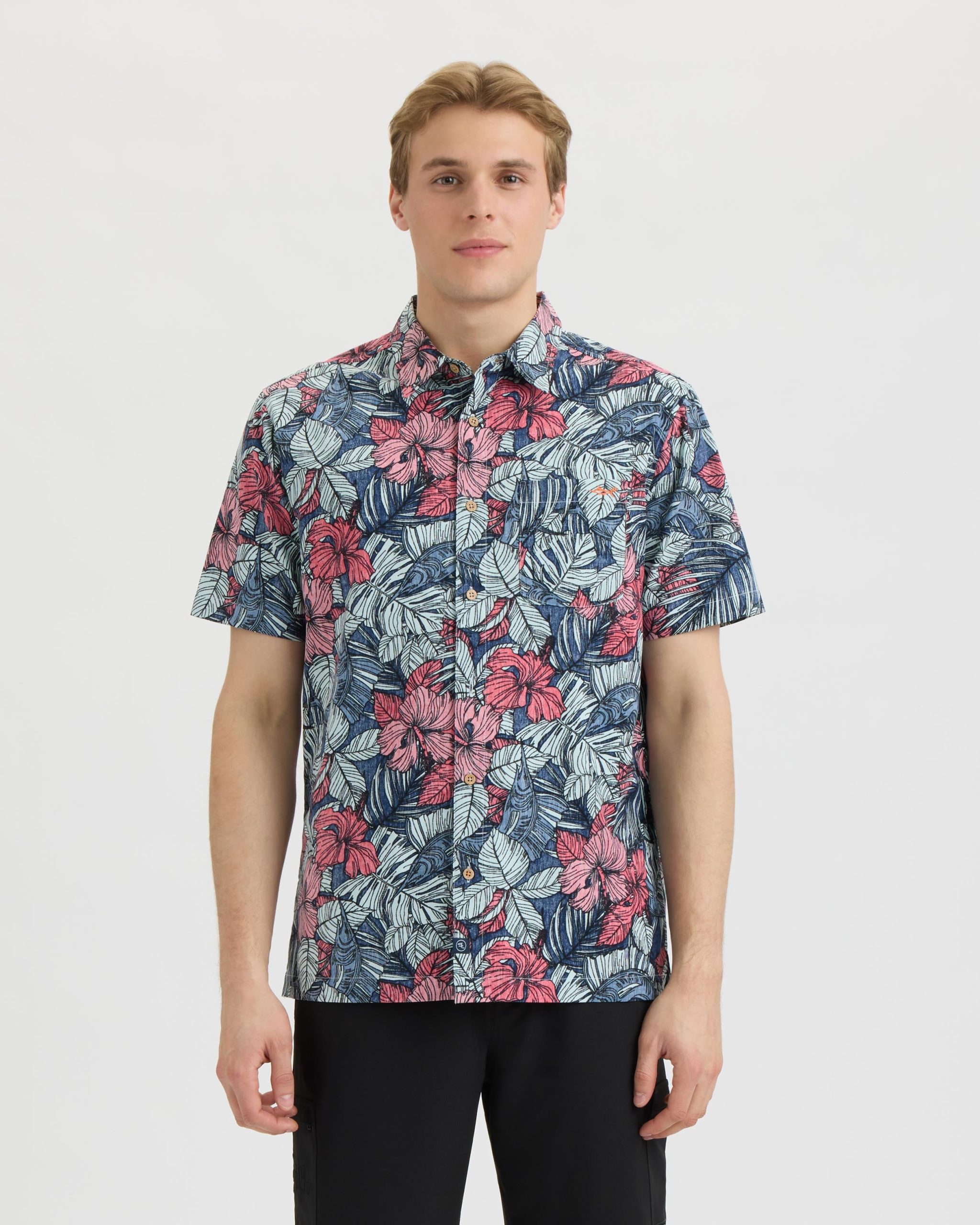 Men's Sailfish Blossom Woven Shirt - Image 2