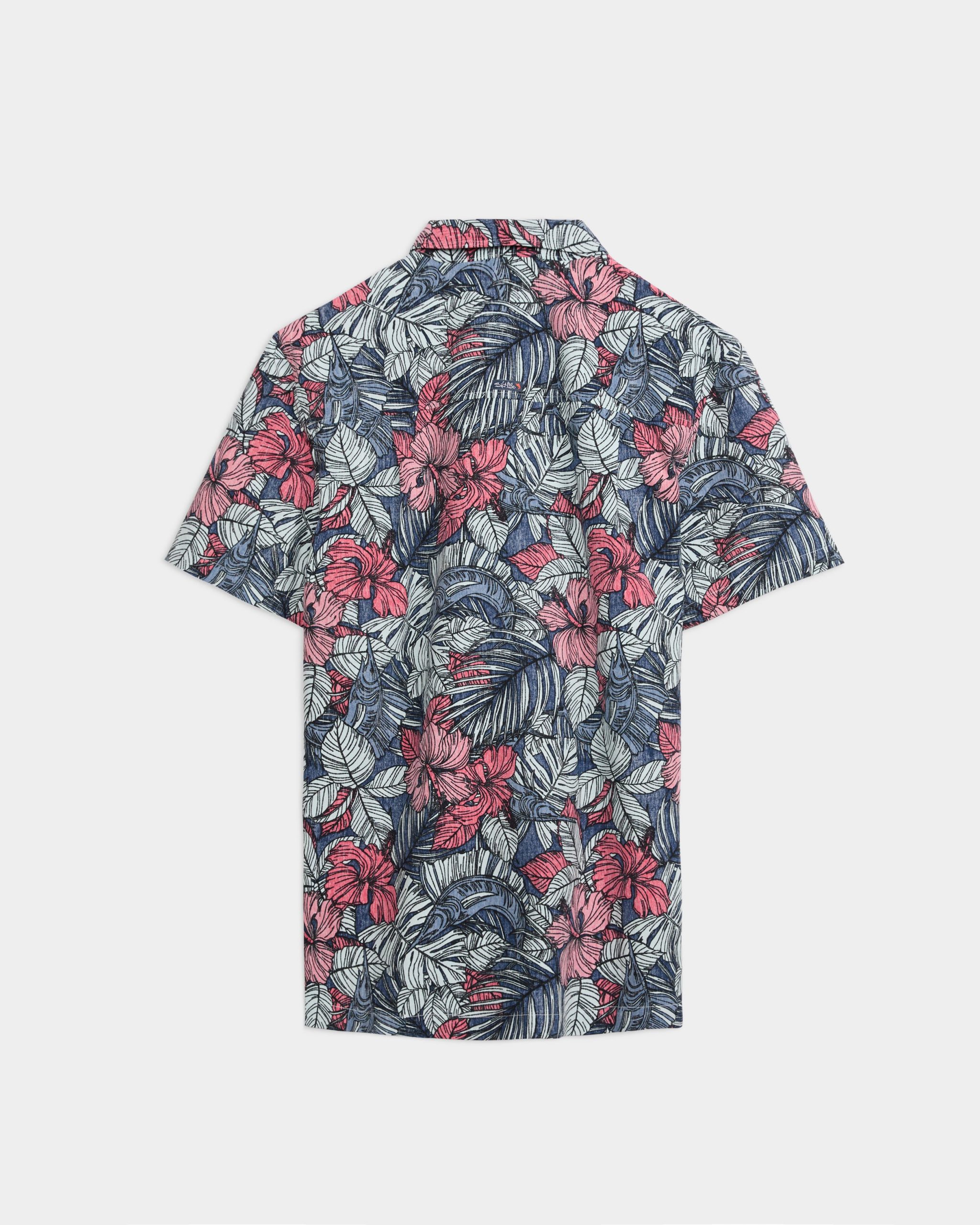Men's Sailfish Blossom Woven Shirt - Image 7