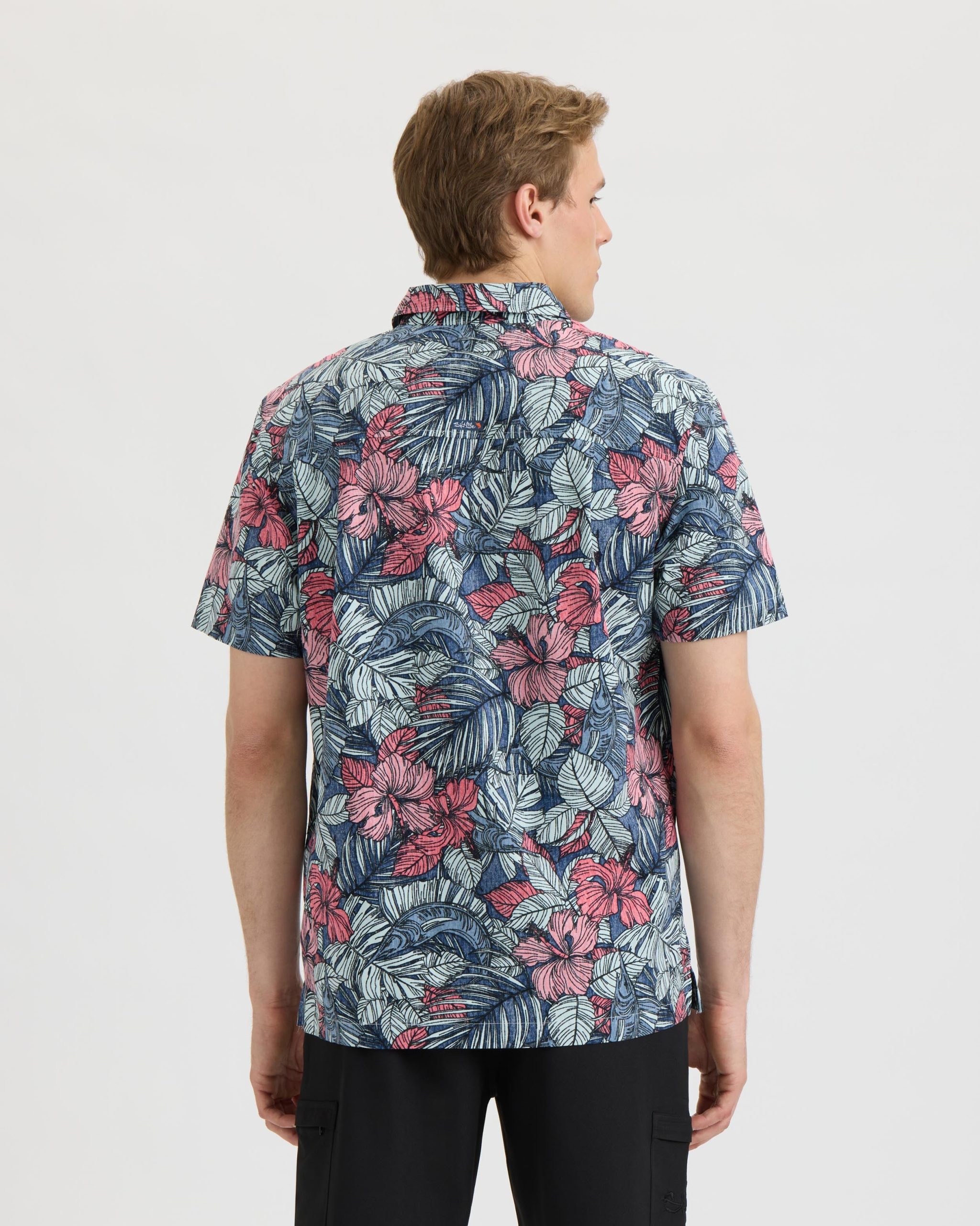Men's Sailfish Blossom Woven Shirt - Image 4