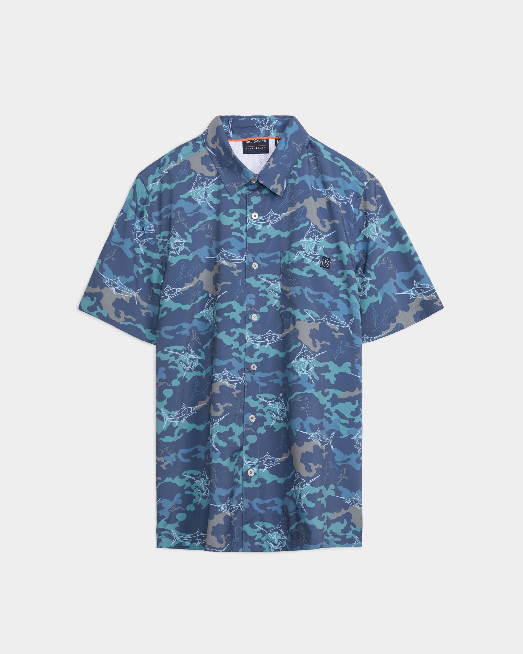Men's Frigate Stealth SLX Performance Woven Shirt