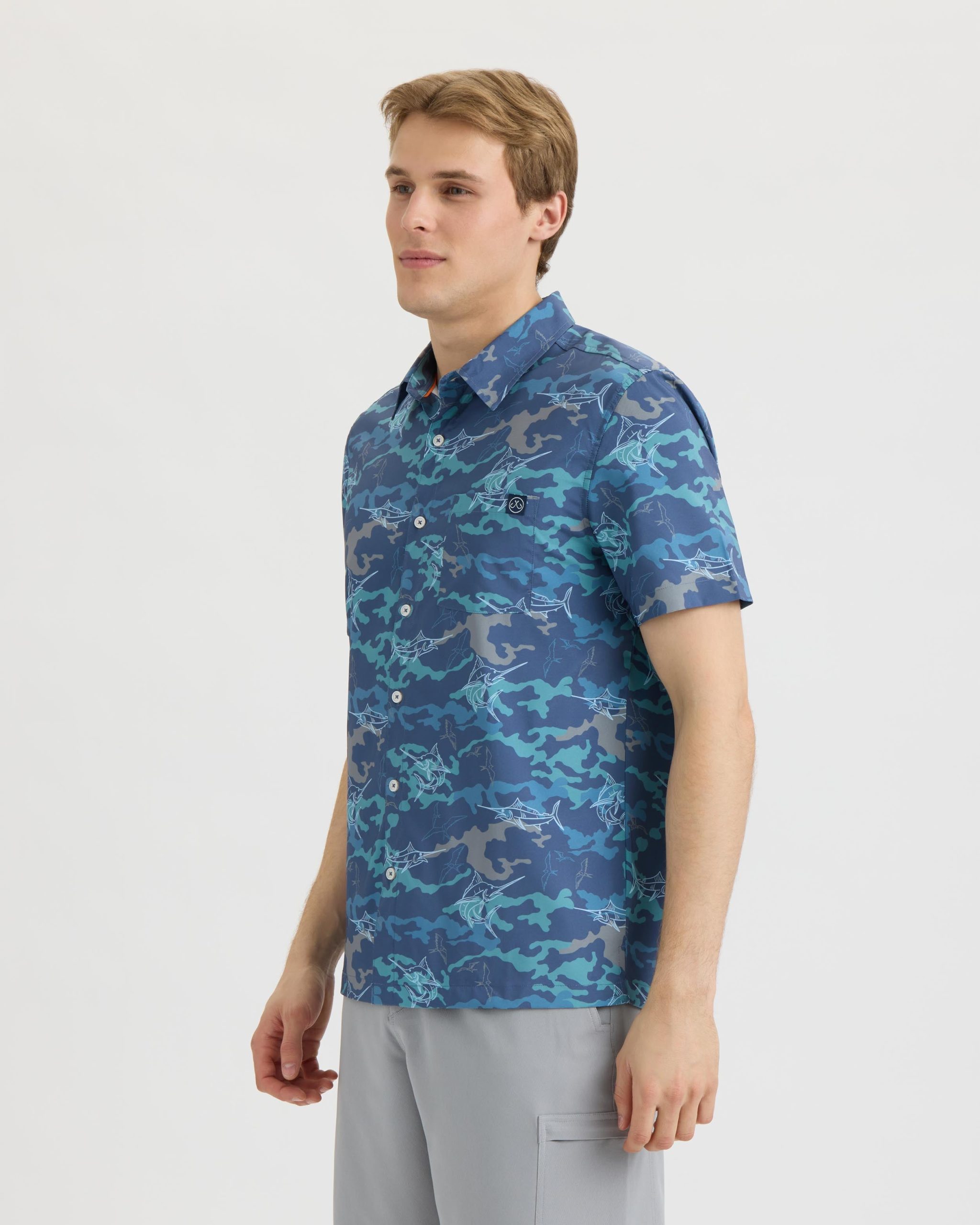 Men's Frigate Stealth SLX Performance Woven Shirt - Image 3