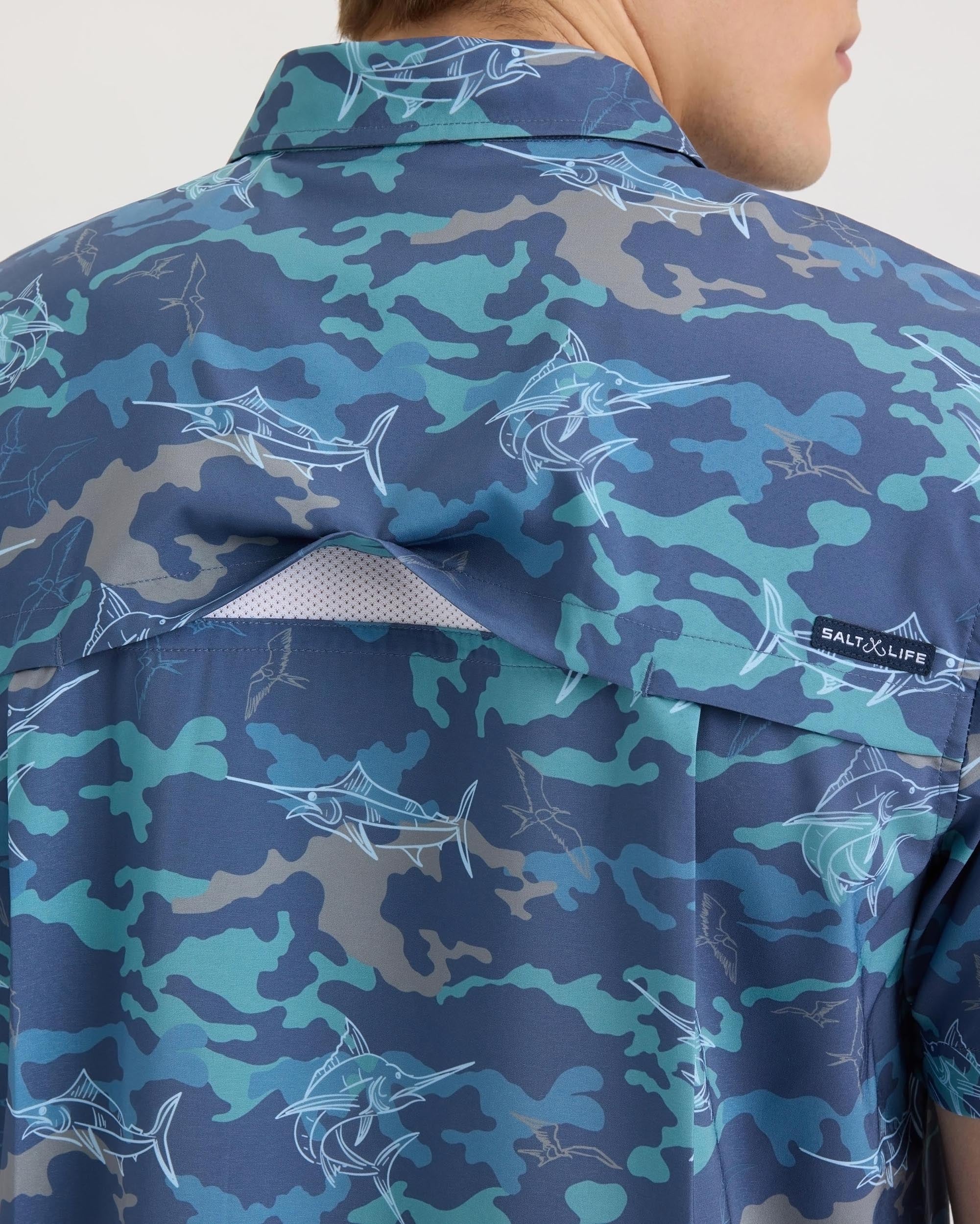 Men's Frigate Stealth SLX Performance Woven Shirt - Image 5