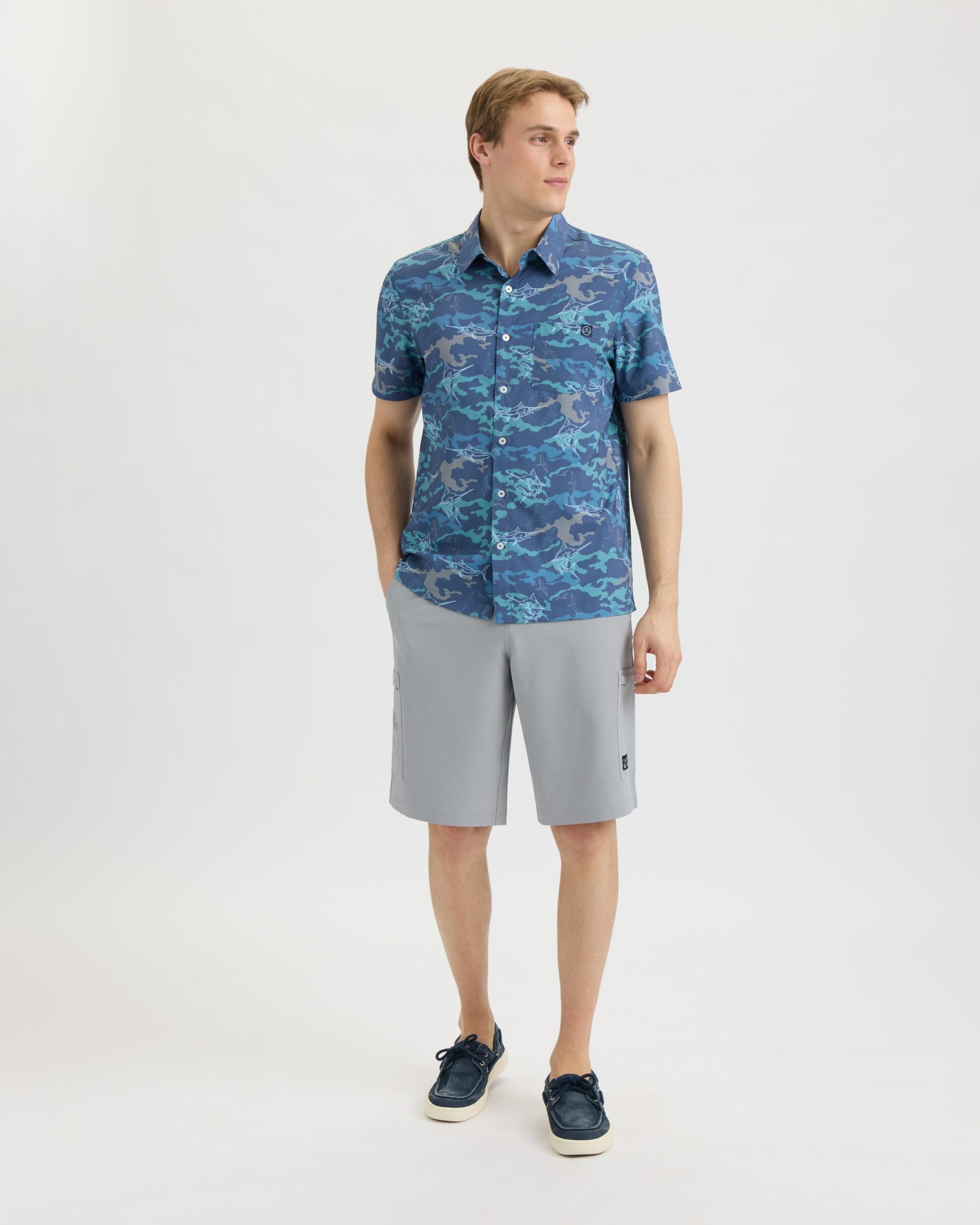 Men's Frigate Stealth SLX Performance Woven Shirt - Image 7