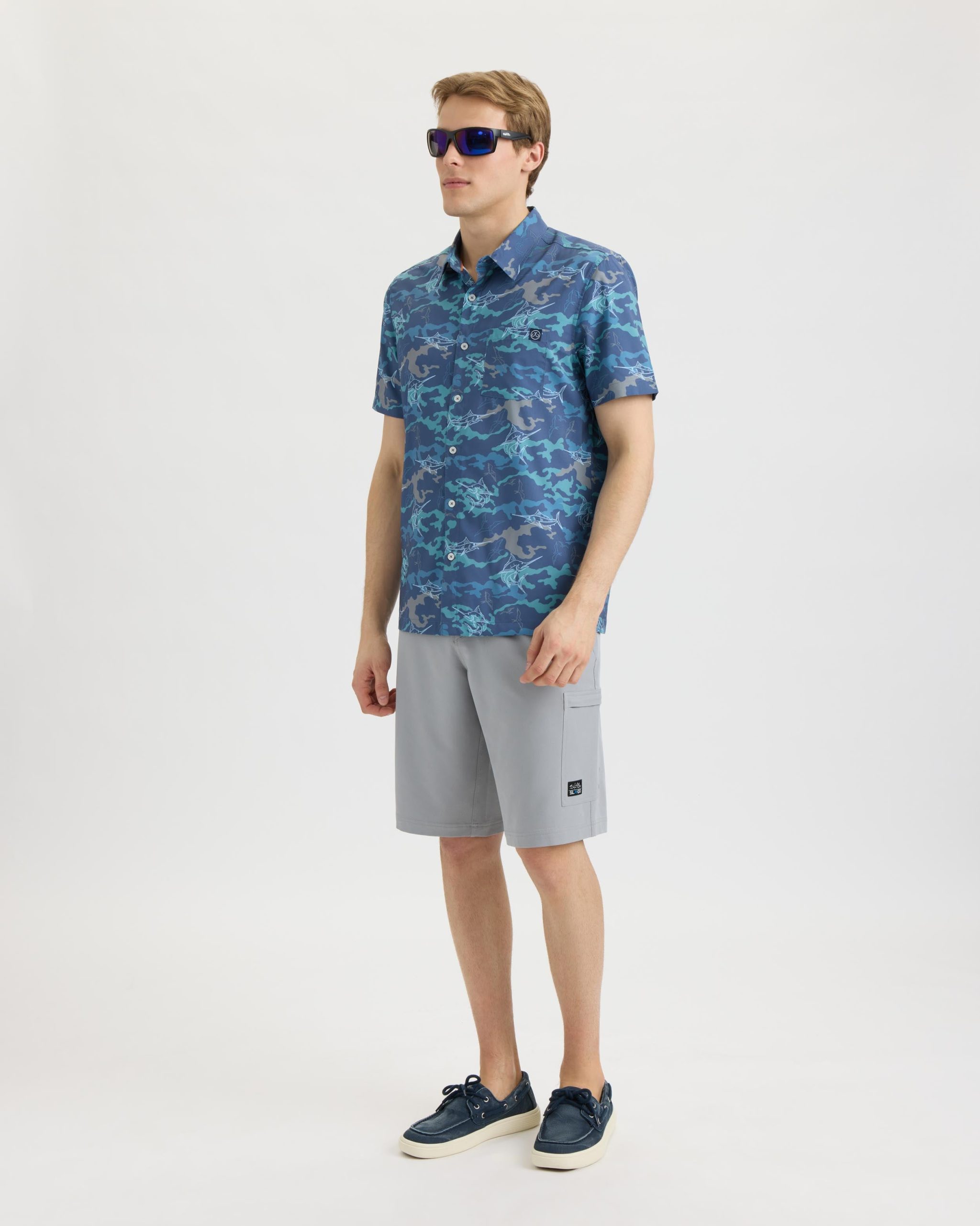 Men's Frigate Stealth SLX Performance Woven Shirt - Image 6
