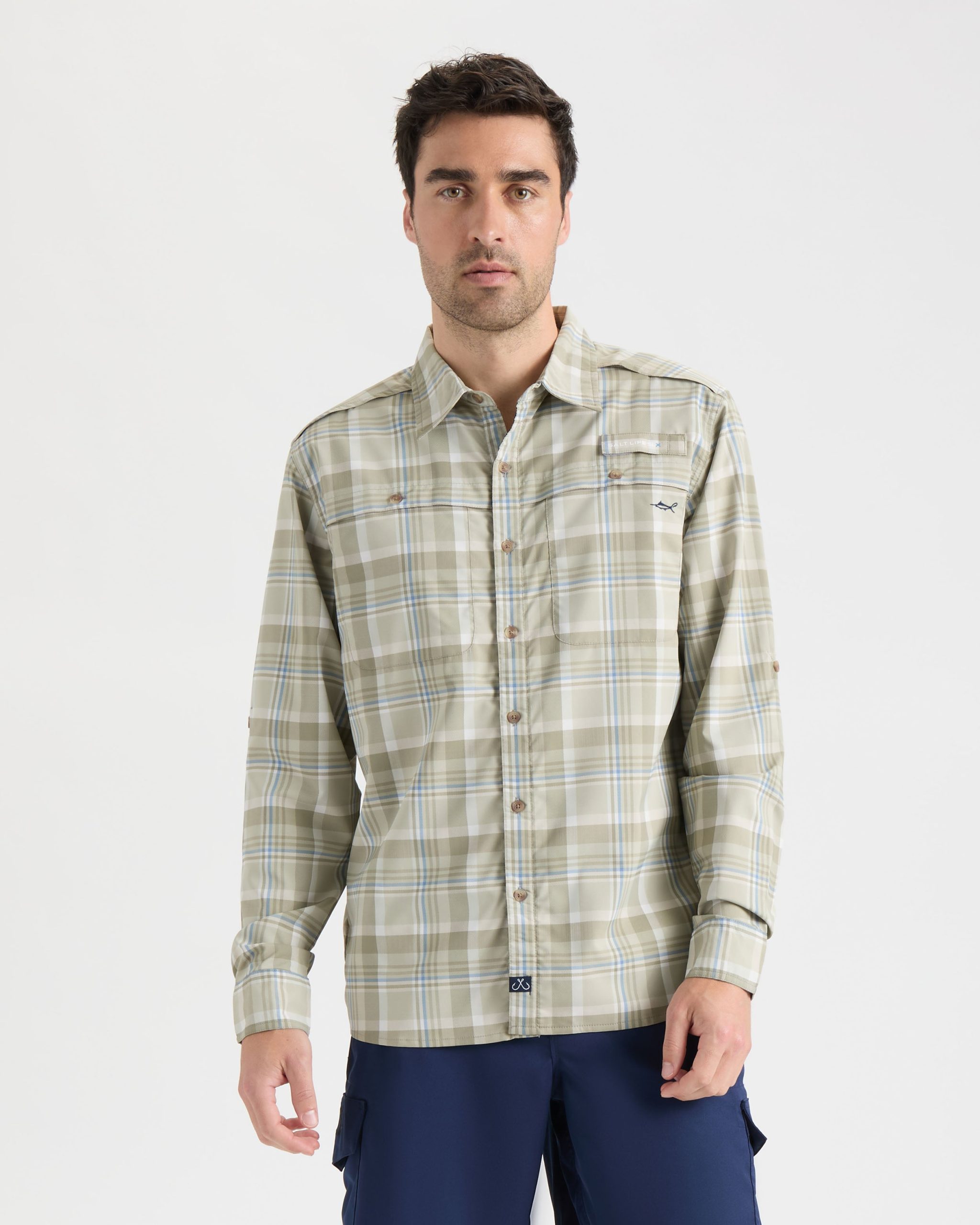 Men's Breezers Performance SLX Long Sleeve Shirt - Image 2