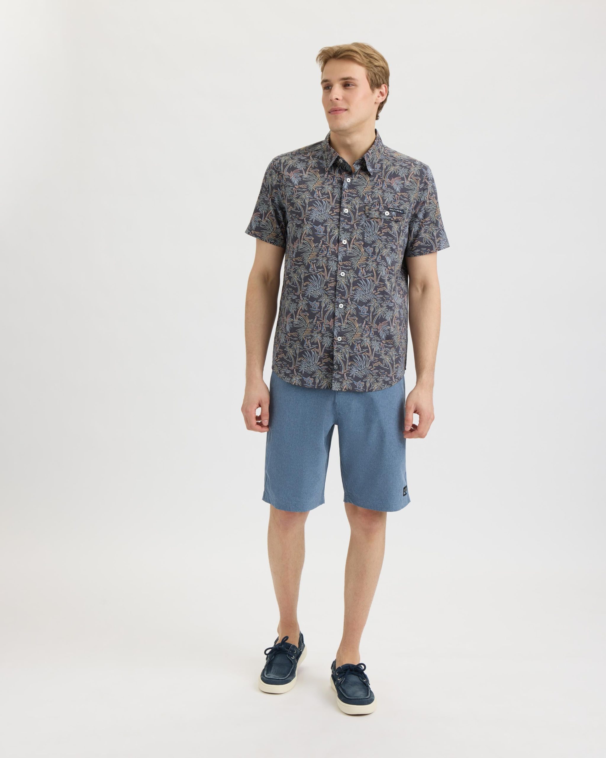 Men's Tropical Sunday SLX Performance Woven Shirt - Image 6