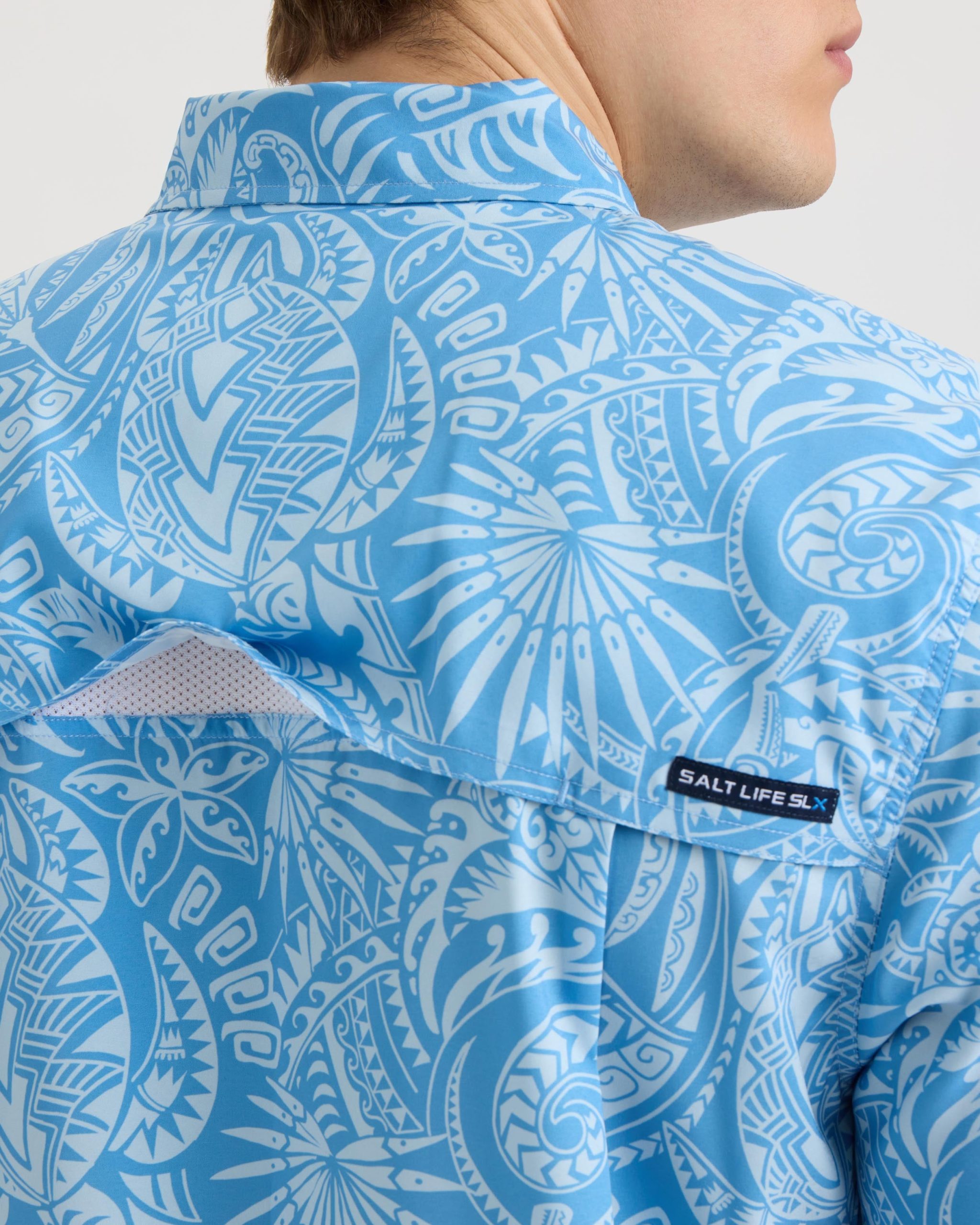 Men's Tribal SLX Performance Woven Shirt - Image 5