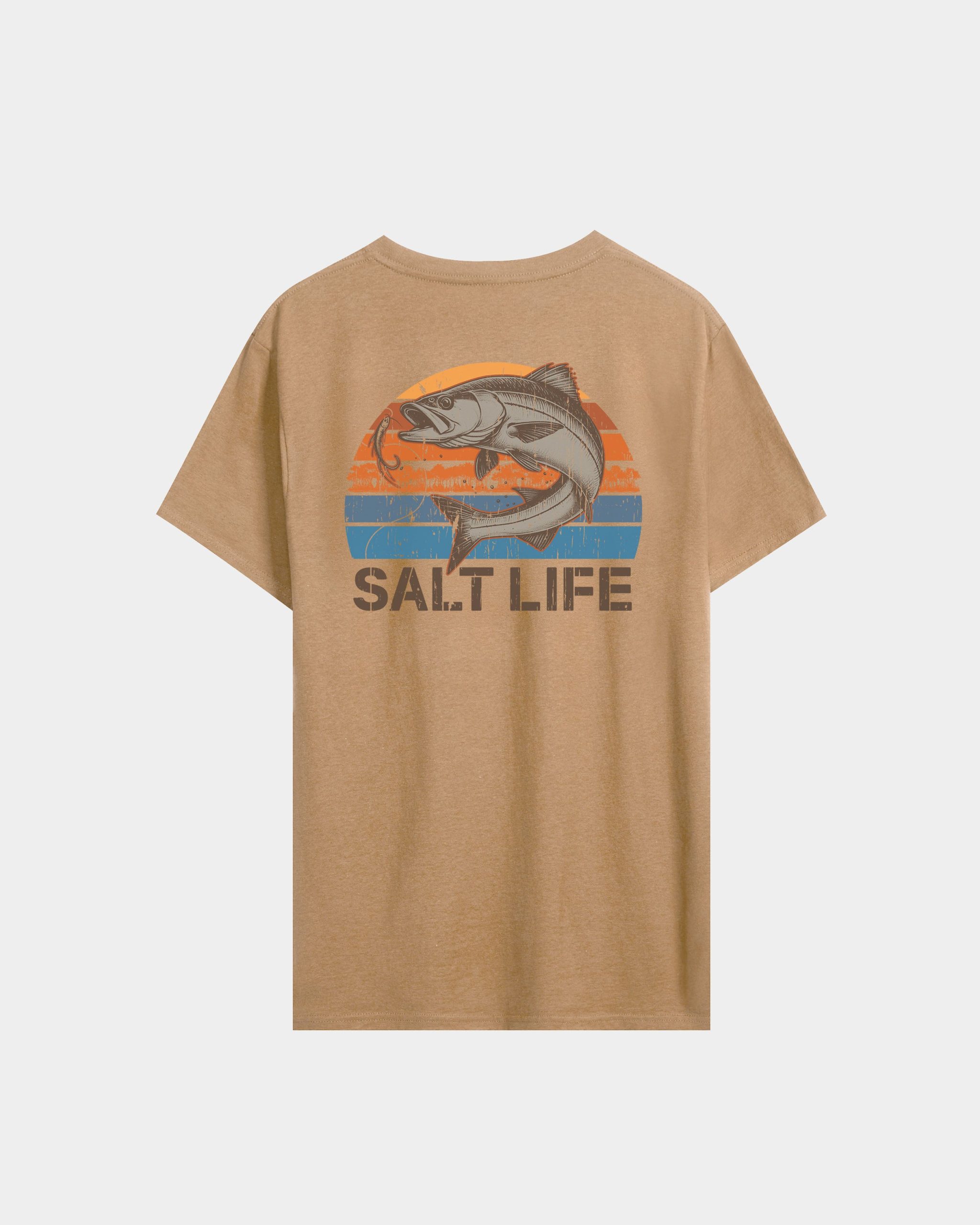 Men's Snook Life Salt Wash Tee - Image 2