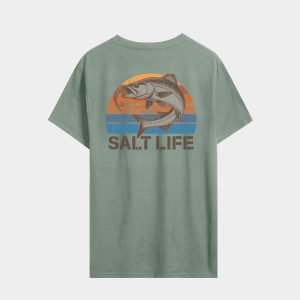 Men's Snook Life Salt Wash Tee